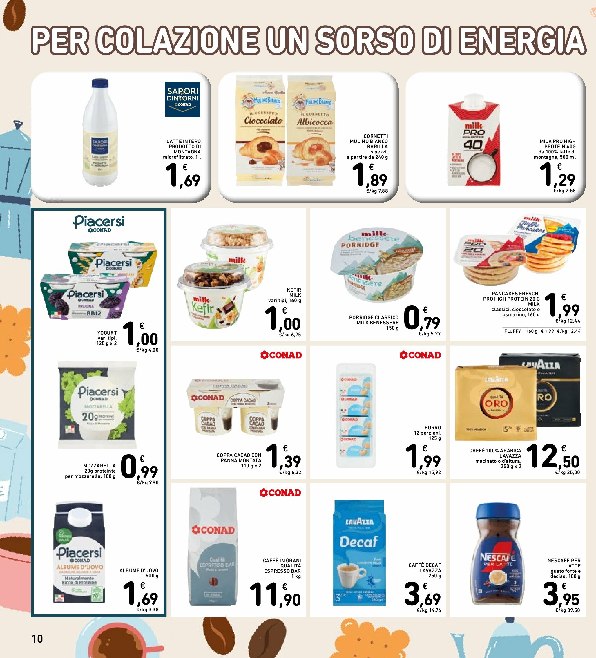 spazio-conad - Volantino Spazio Conad - Roma valido dal 26/08 al 08/09 - page: 10