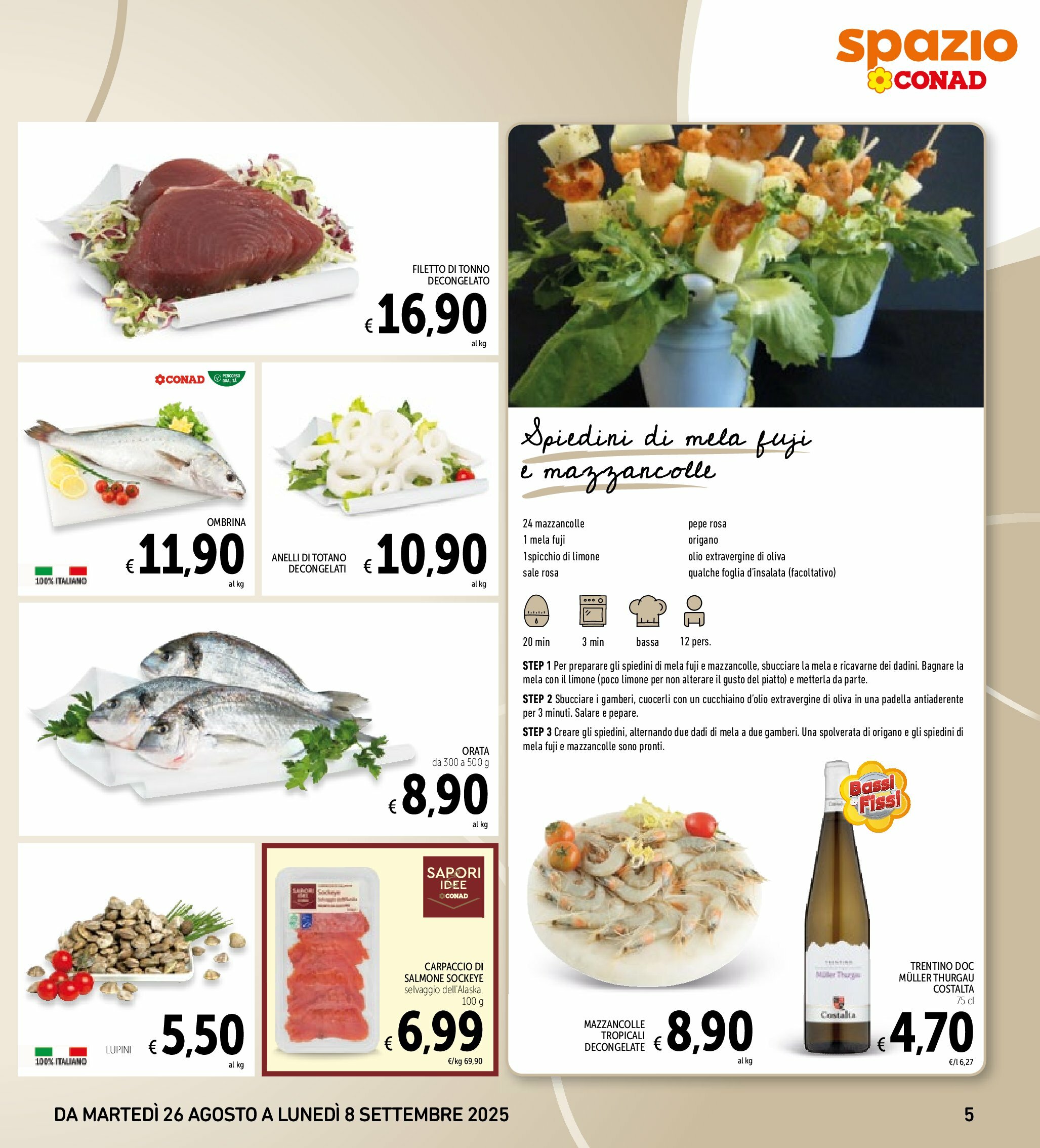 spazio-conad - Volantino Spazio Conad - Roma valido dal 26/08 al 08/09 - page: 5