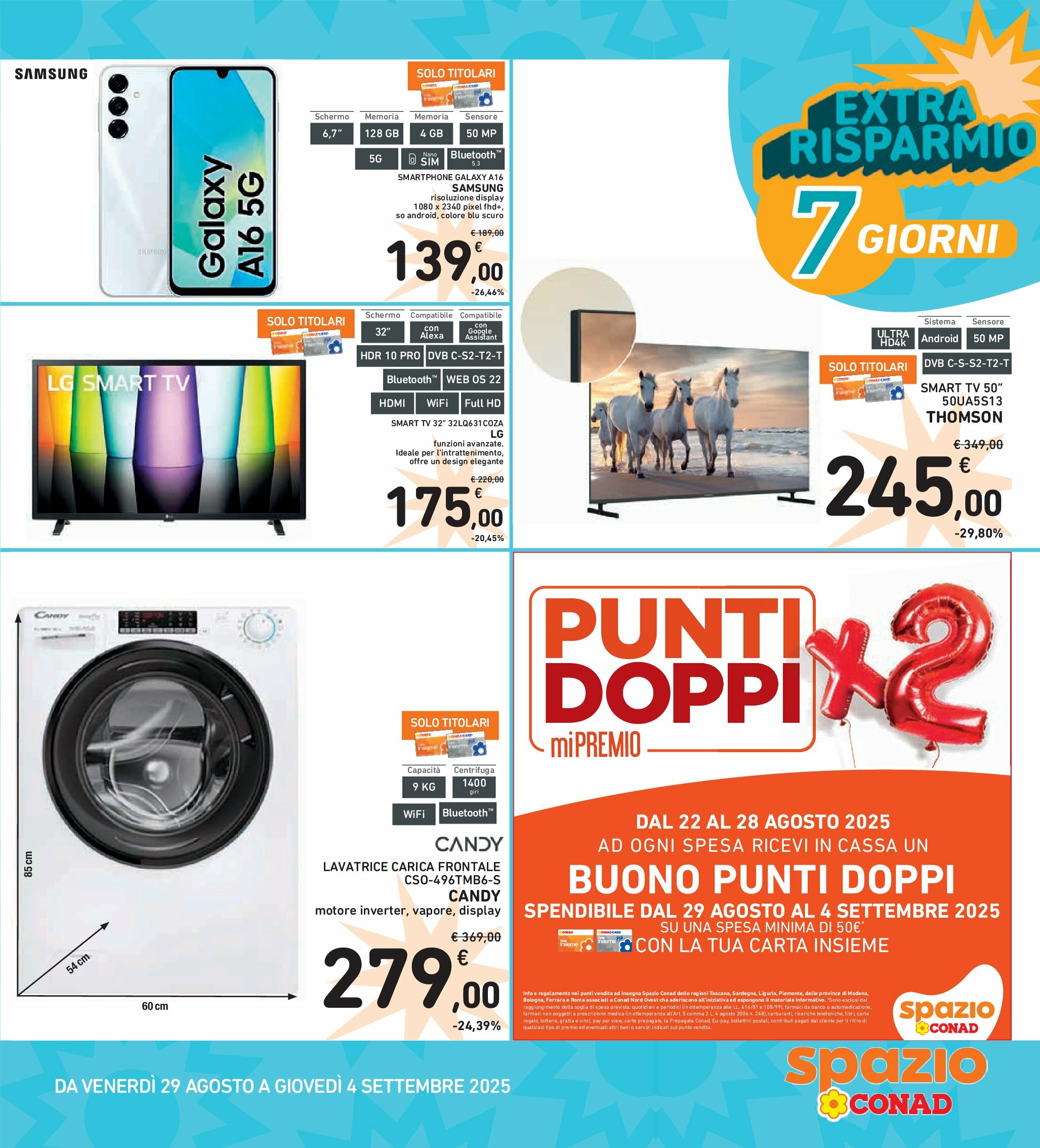 spazio-conad - Volantino Spazio Conad - Bologna valido dal 29/08 al 04/09 - page: 5