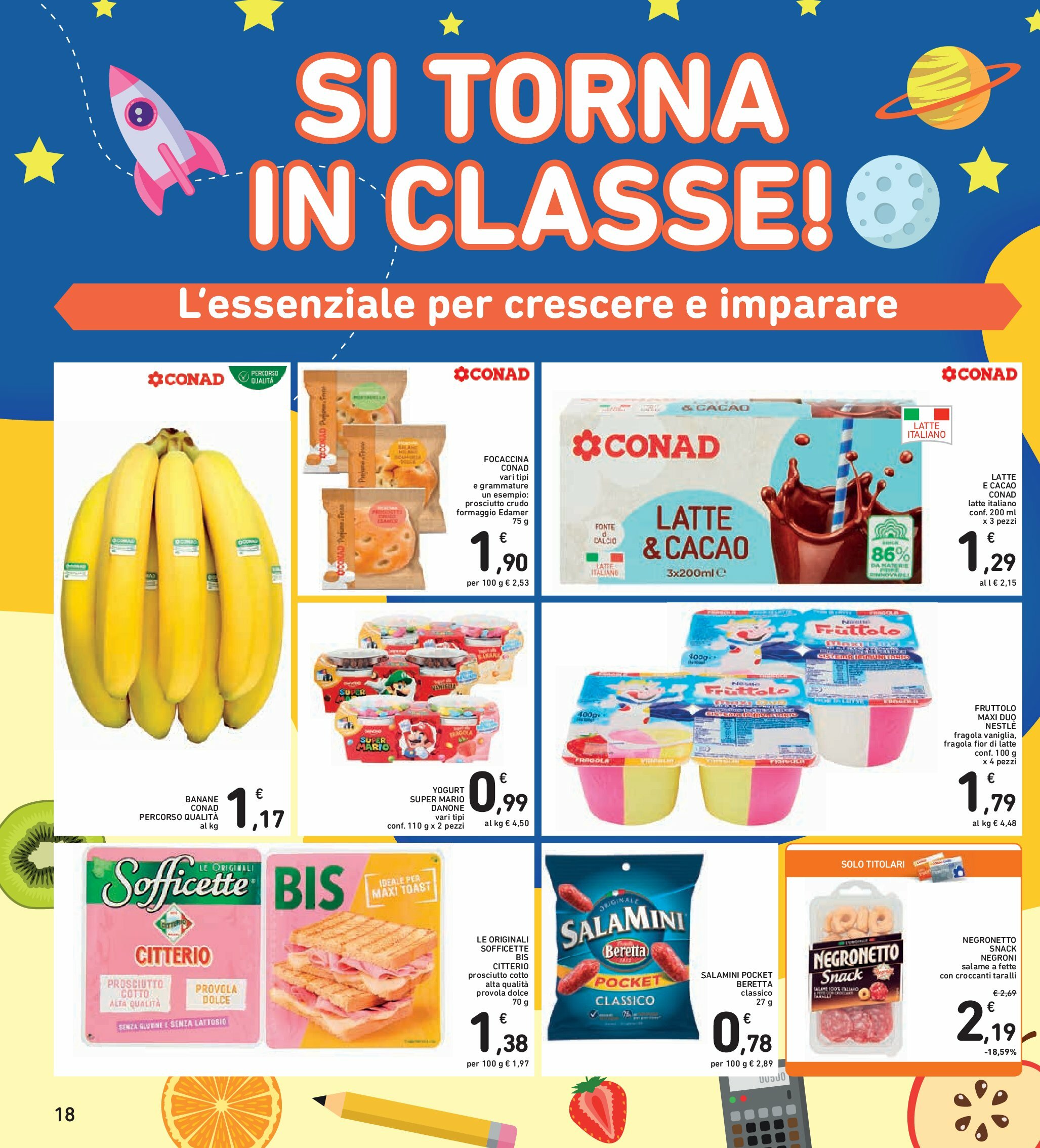 spazio-conad - Volantino Spazio Conad - Bologna valido dal 05/09 al 14/09 - page: 18