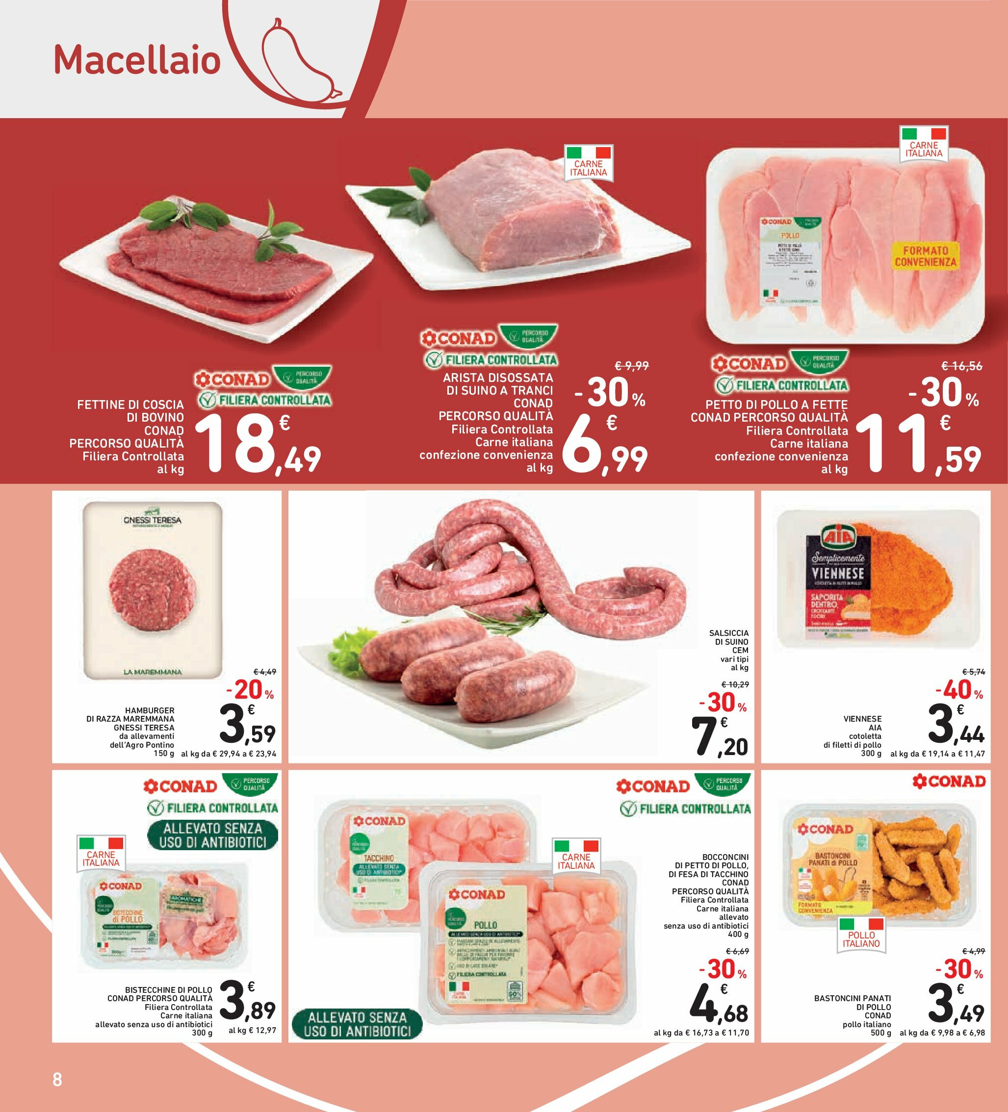 spazio-conad - Volantino Spazio Conad - Bologna valido dal 05/09 al 14/09 - page: 8