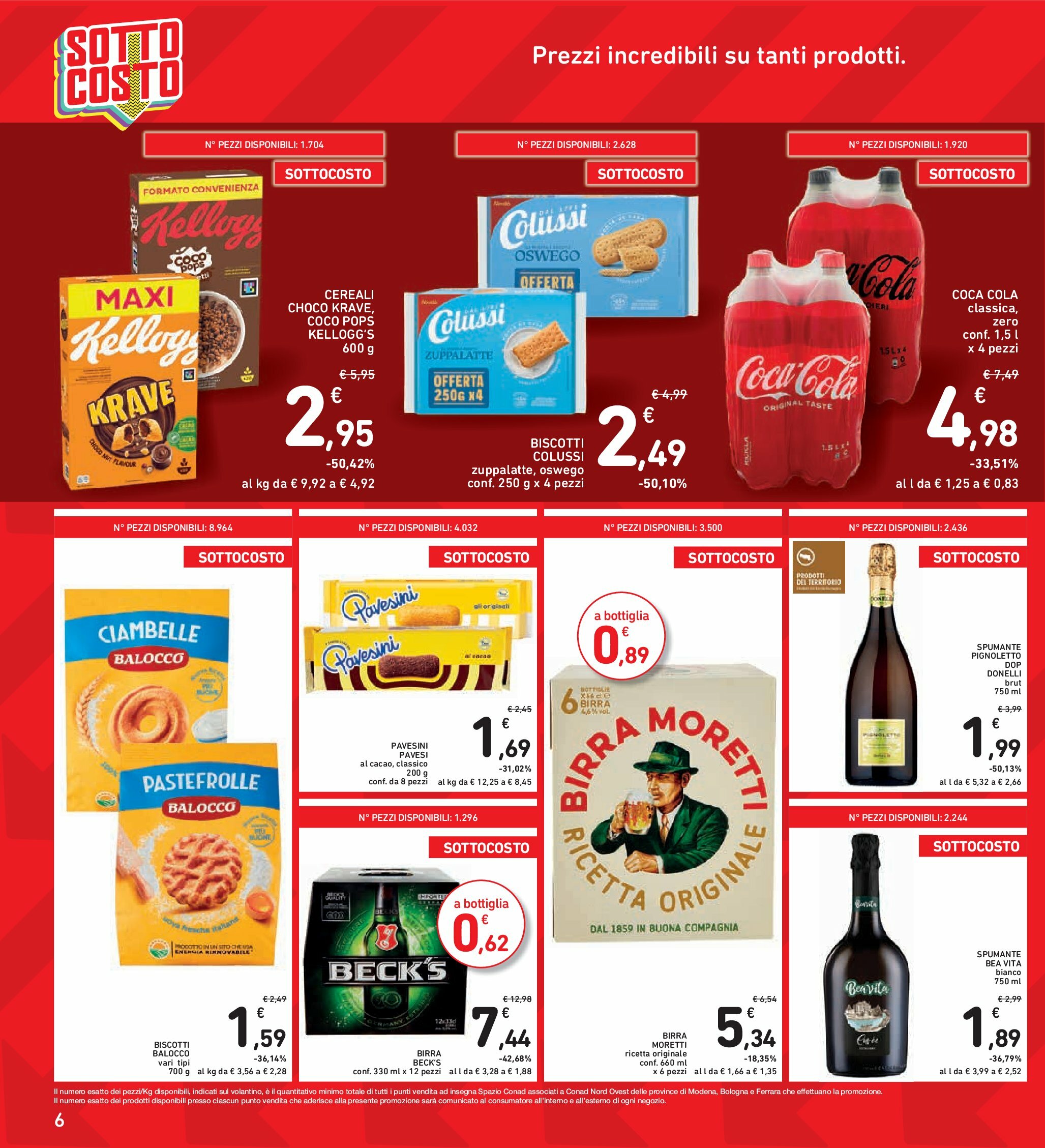 spazio-conad - Volantino Spazio Conad - Bologna valido dal 05/09 al 14/09 - page: 6