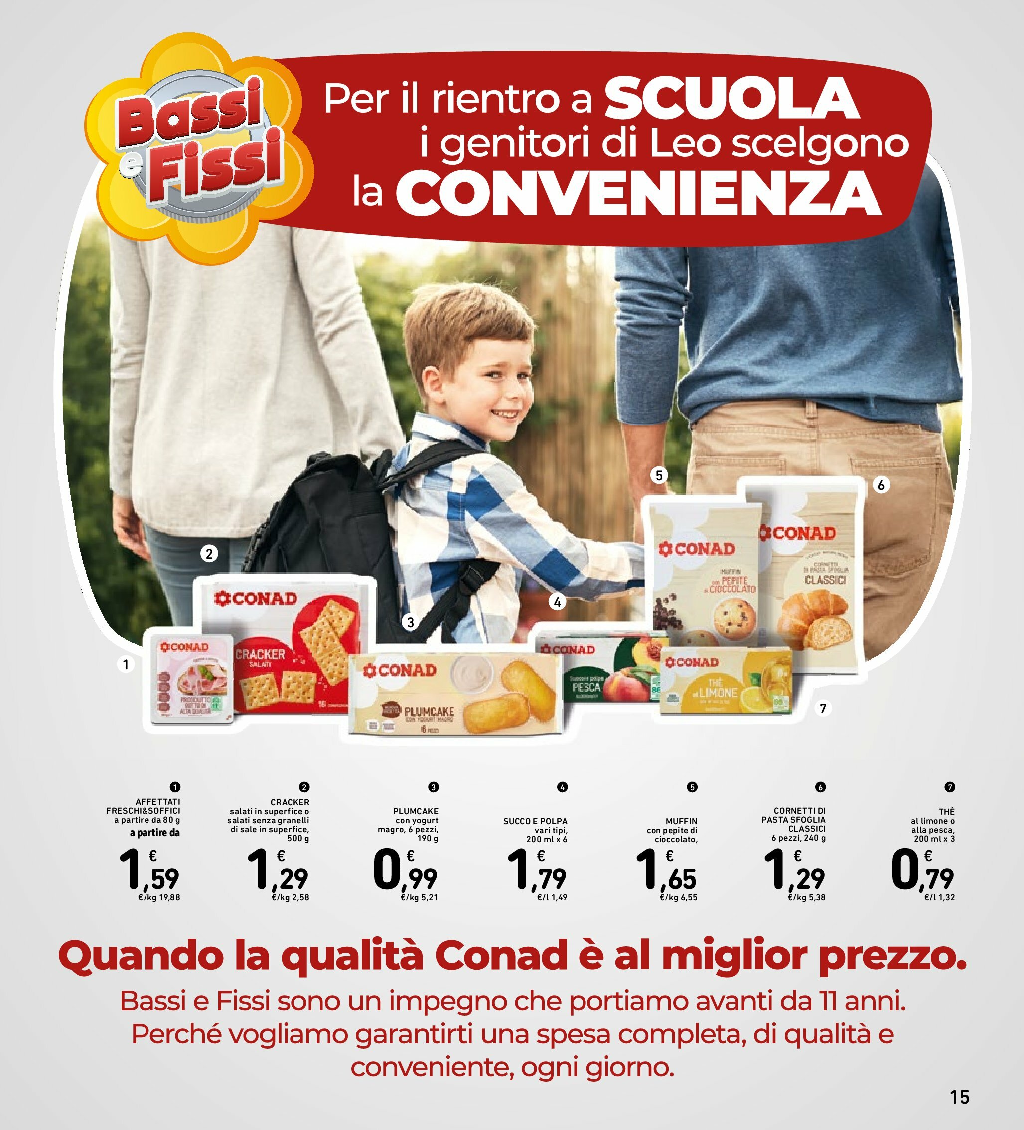 spazio-conad - Volantino Spazio Conad - Roma valido dal 05/09 al 14/09 - page: 15