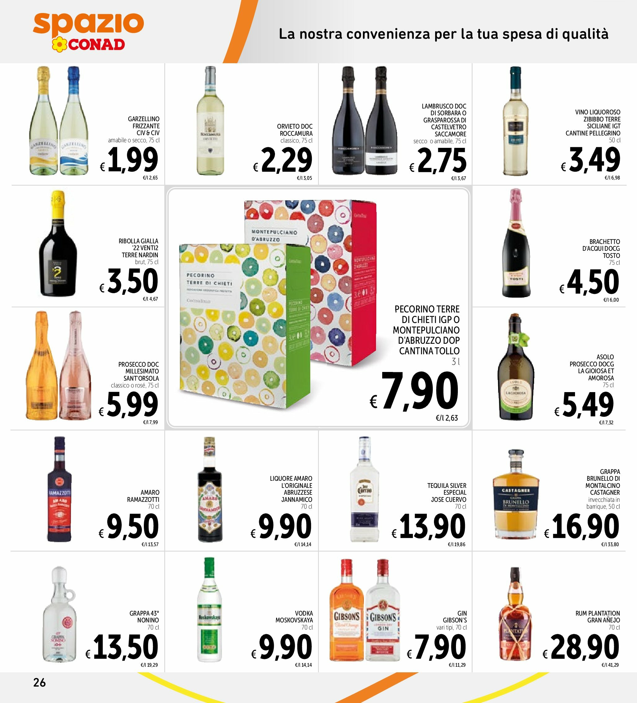 spazio-conad - Volantino Spazio Conad - Roma valido dal 05/09 al 14/09 - page: 26