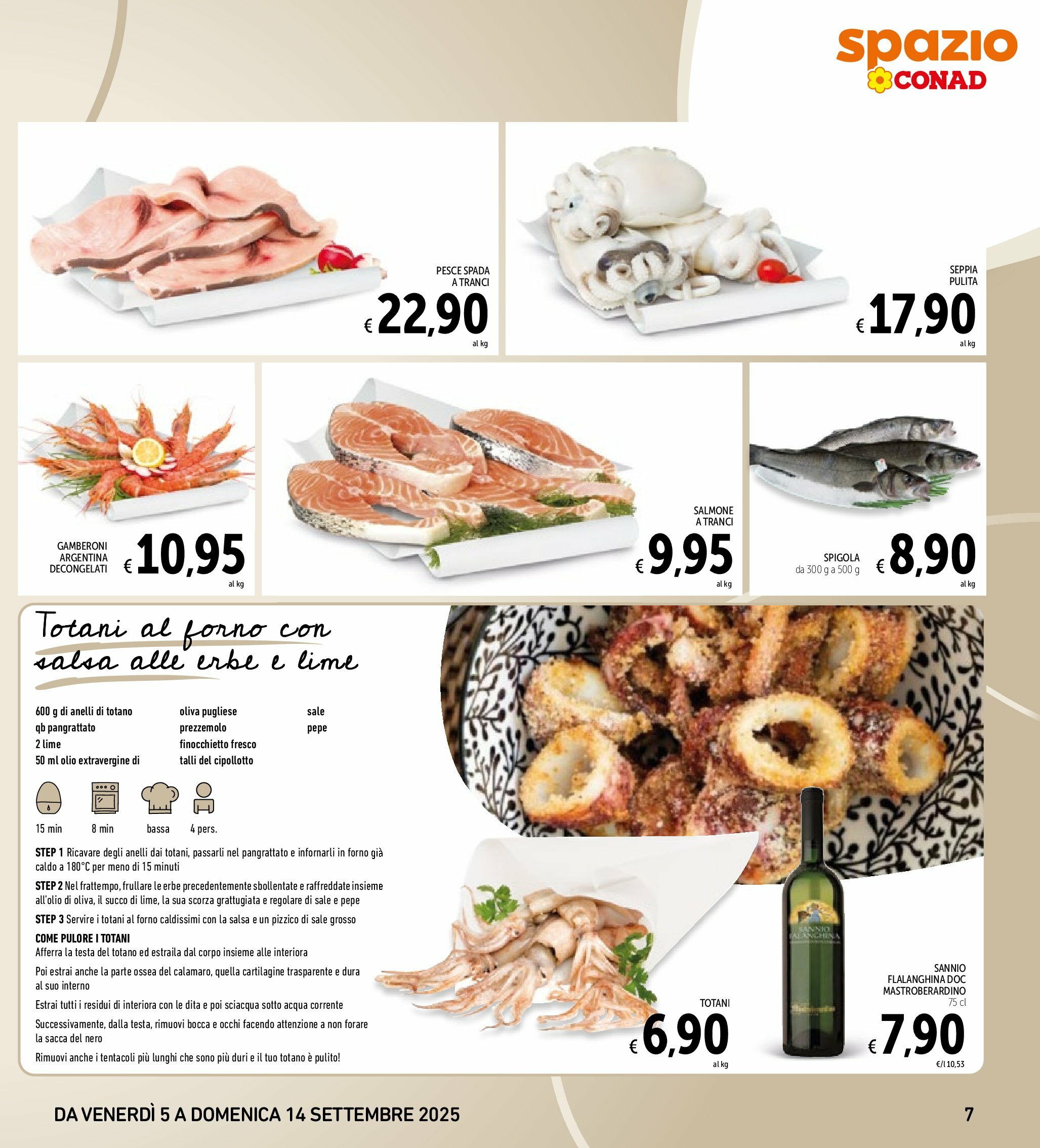 spazio-conad - Volantino Spazio Conad - Roma valido dal 05/09 al 14/09 - page: 7