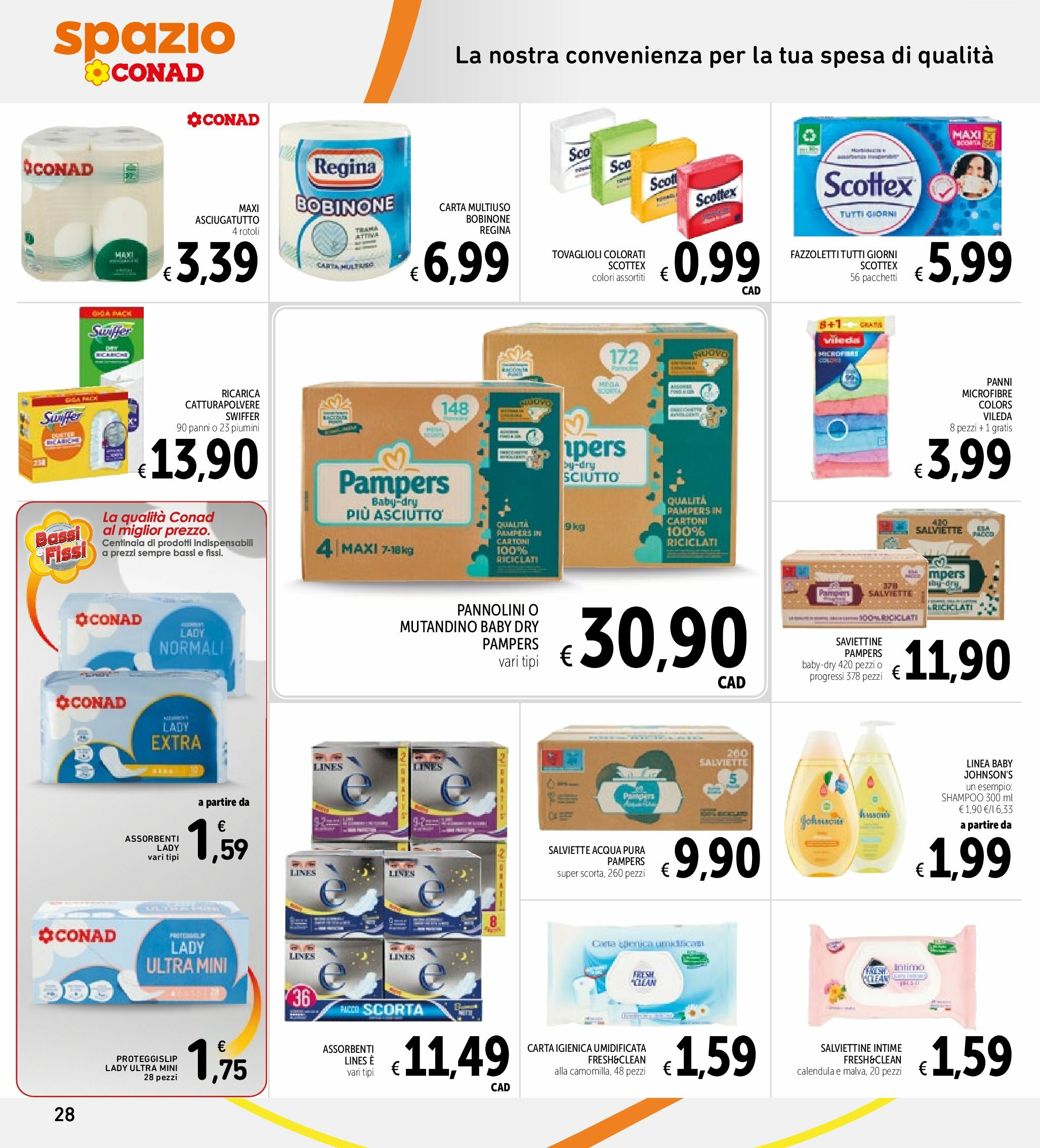 spazio-conad - Volantino Spazio Conad - Roma valido dal 05/09 al 14/09 - page: 28