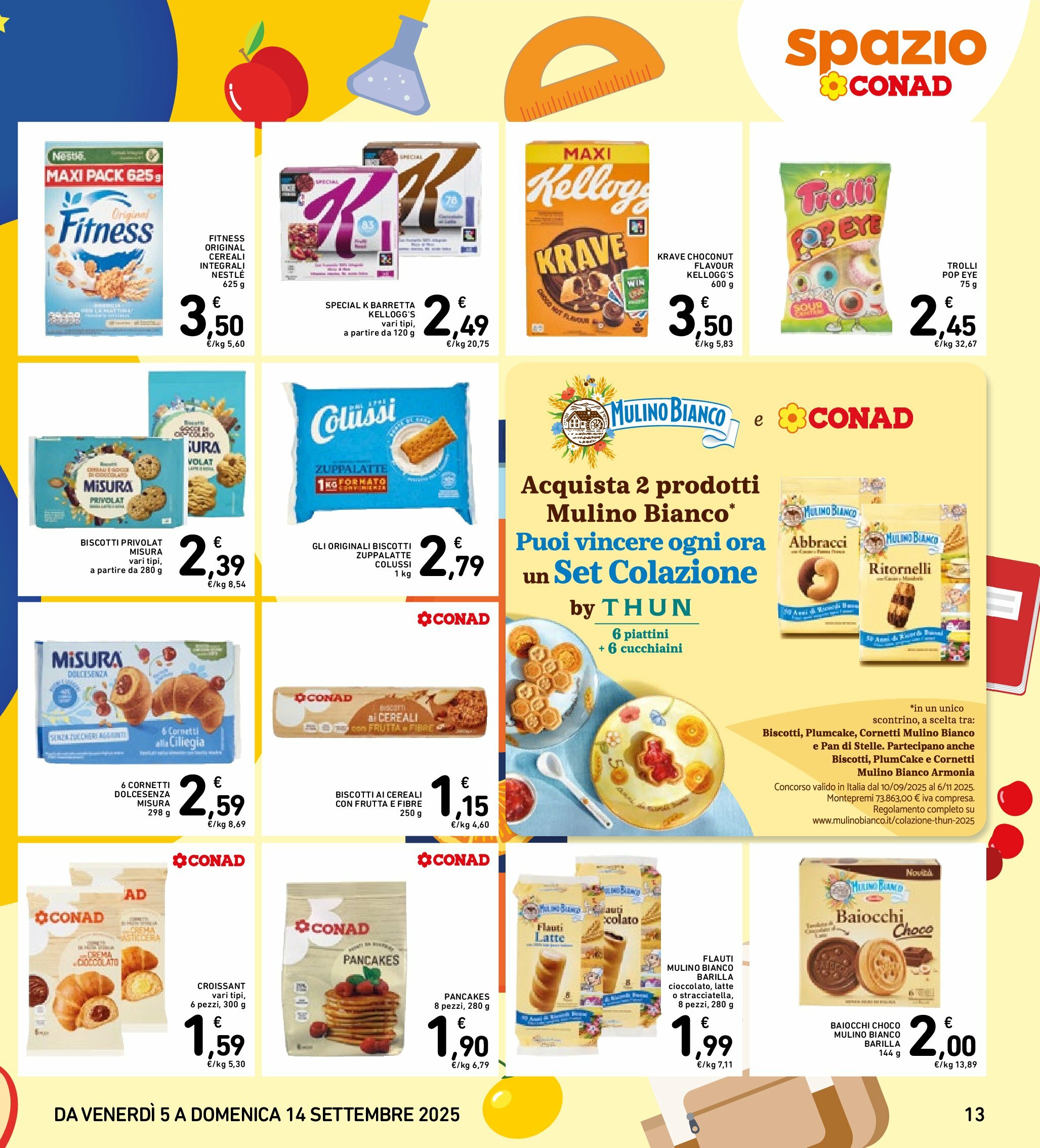 spazio-conad - Volantino Spazio Conad - Roma valido dal 05/09 al 14/09 - page: 13