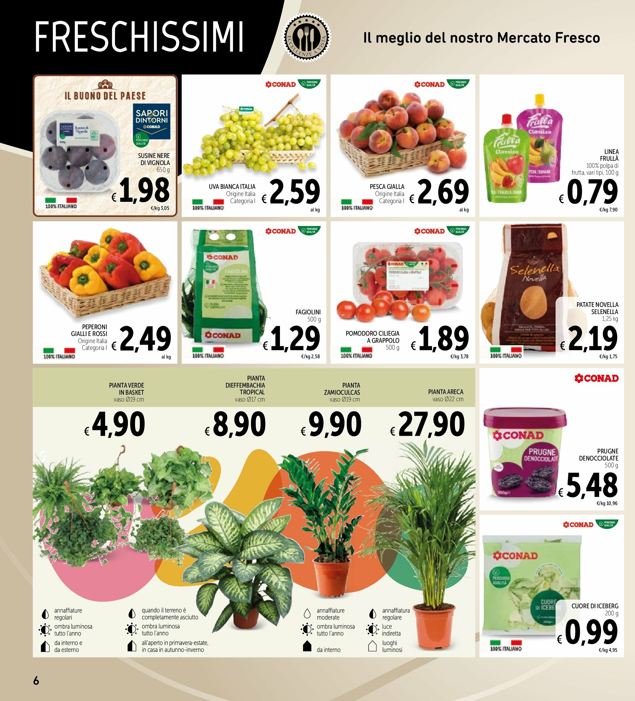 spazio-conad - Volantino Spazio Conad - Roma valido dal 05/09 al 14/09 - page: 6