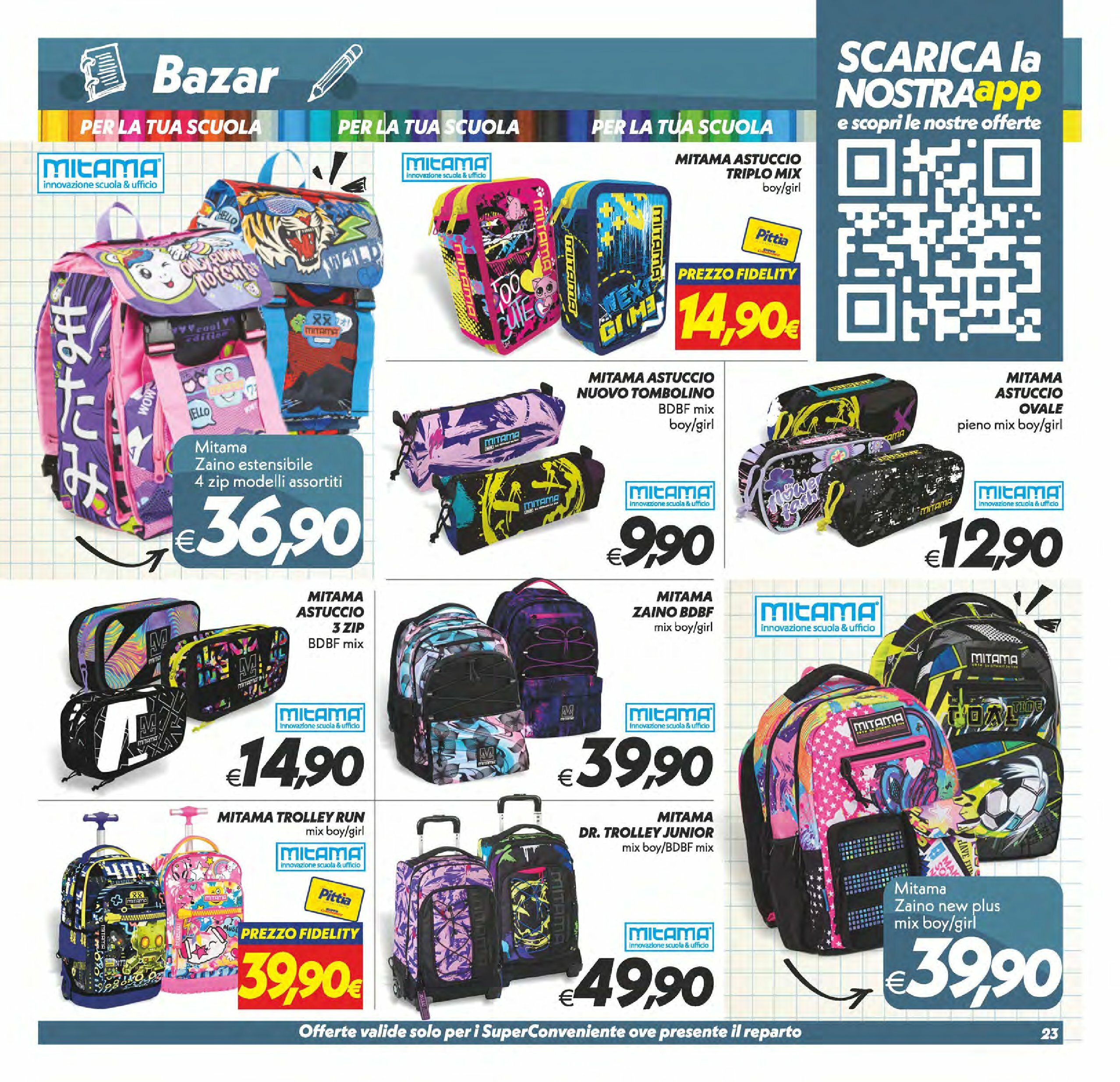 super-conveniente - Volantino Super Conveniente - Barcellona Pozzo di Gotto, Milazzo valido dal 22/08 al 01/09 - page: 23