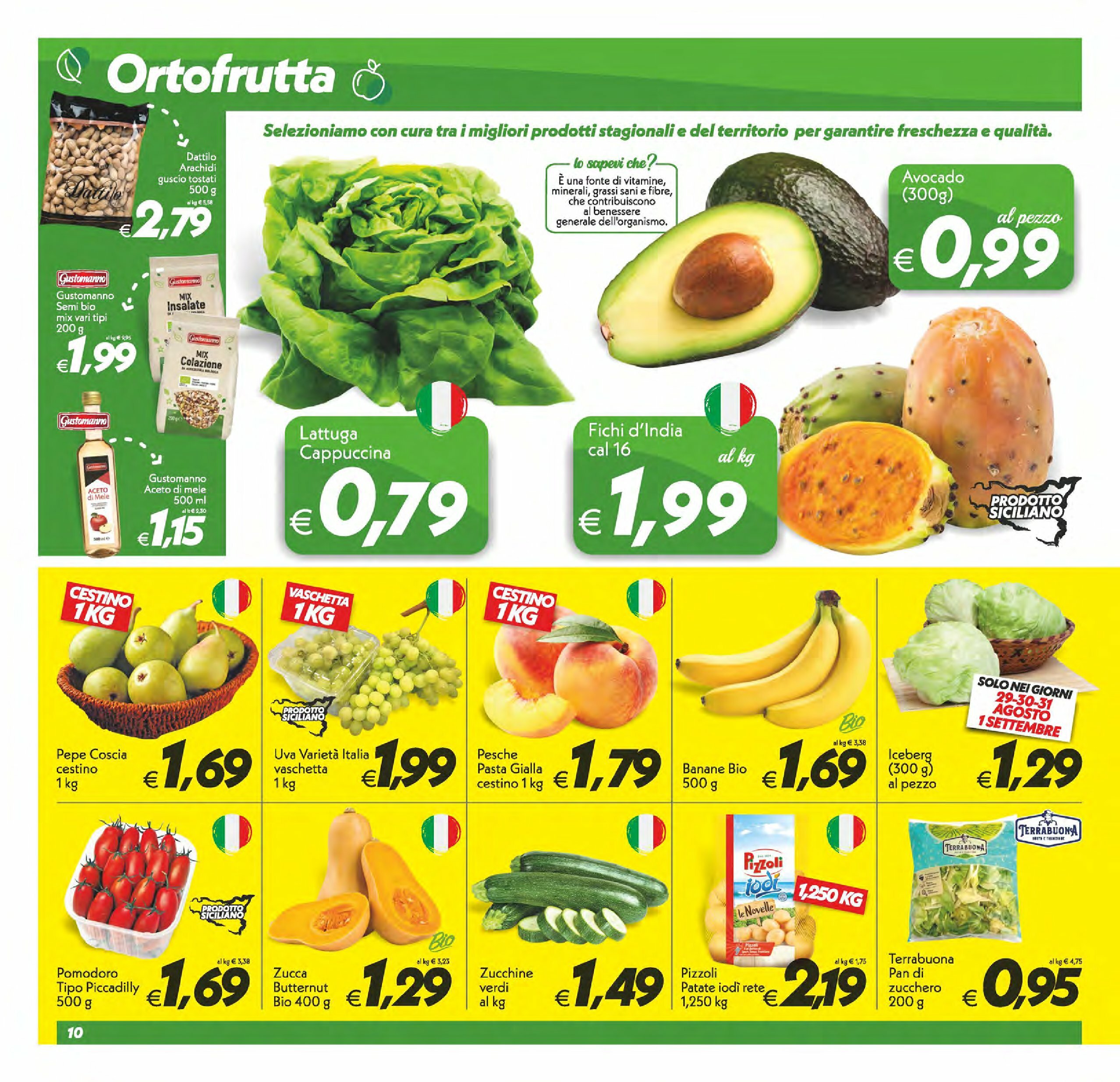 super-conveniente - Volantino Super Conveniente - Barcellona Pozzo di Gotto, Milazzo valido dal 22/08 al 01/09 - page: 10