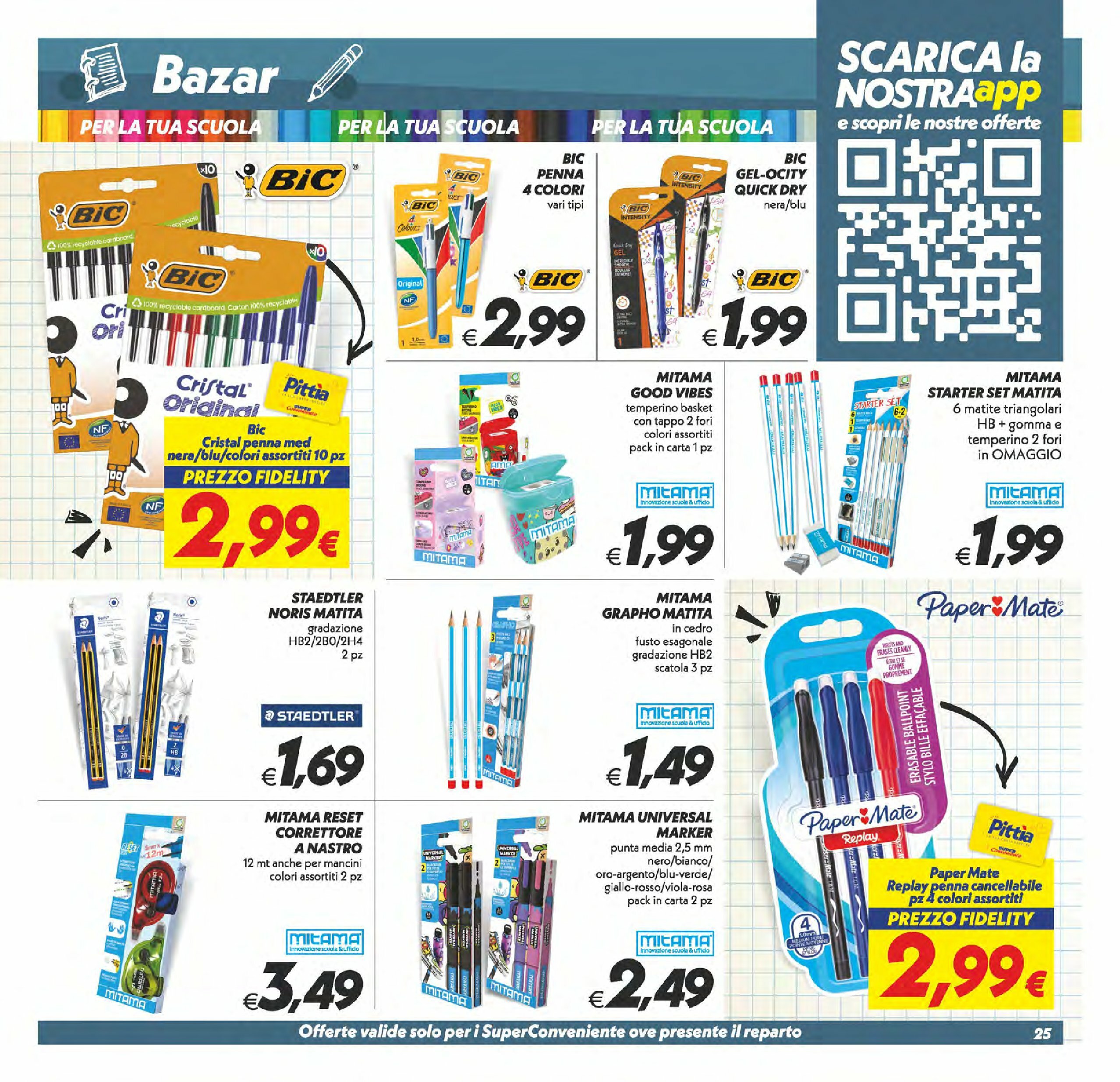 super-conveniente - Volantino Super Conveniente - Barcellona Pozzo di Gotto, Milazzo valido dal 02/09 al 11/09 - page: 25