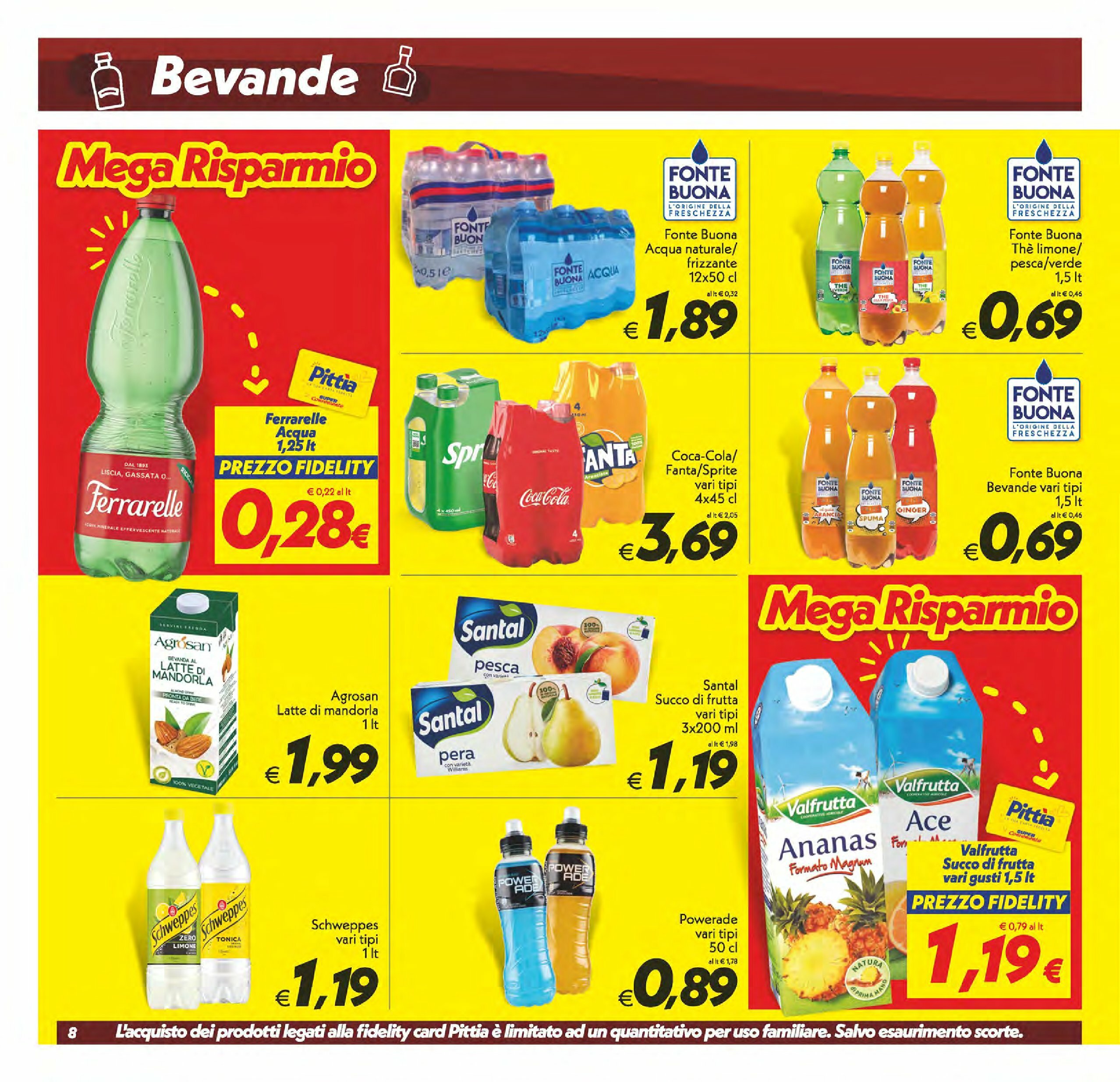 super-conveniente - Volantino Super Conveniente - Barcellona Pozzo di Gotto, Milazzo valido dal 02/09 al 11/09 - page: 8