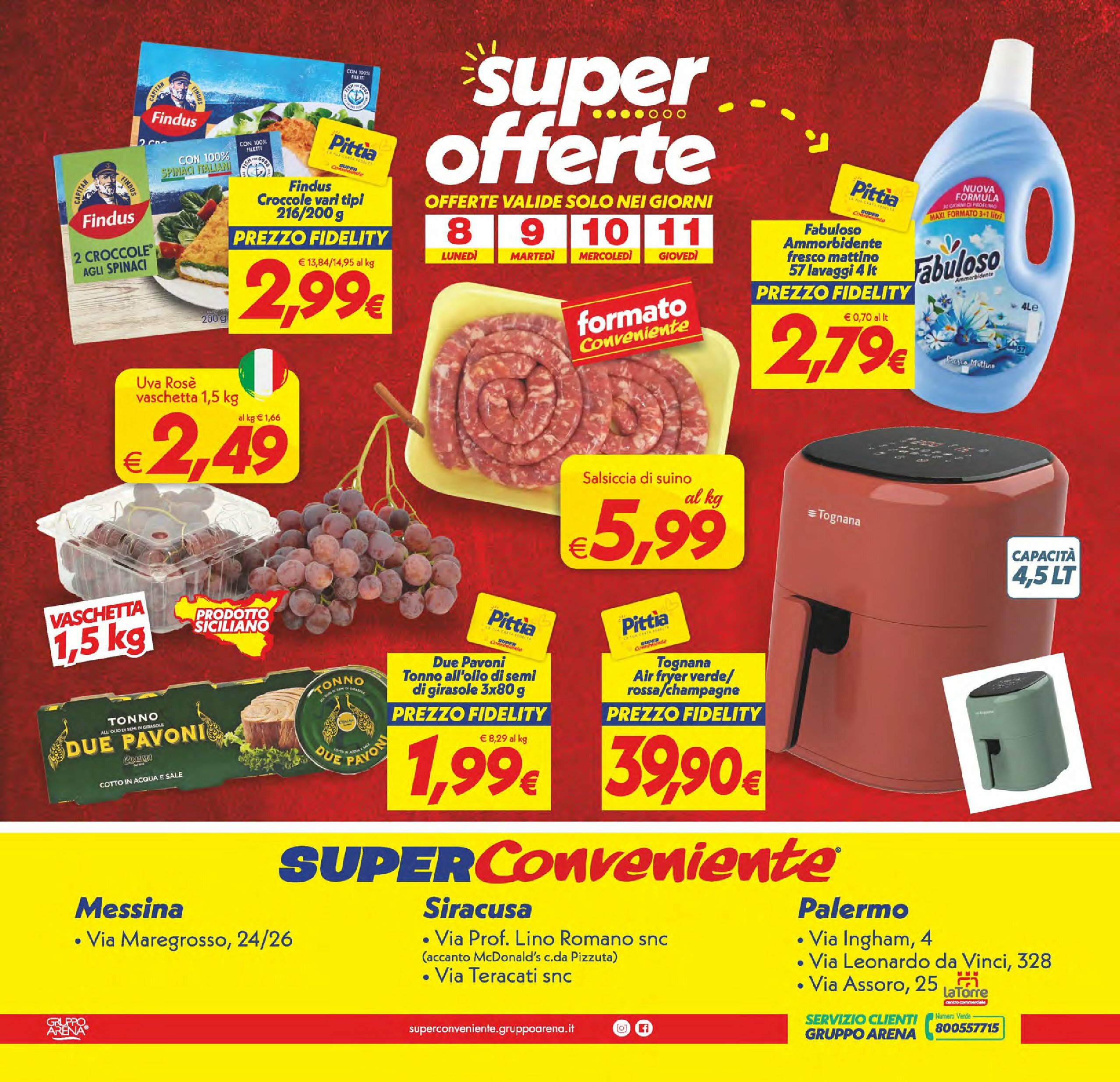 super-conveniente - Volantino Super Conveniente - Messina, Siracusa, Palermo valido dal 02/09 al 11/09 - page: 24