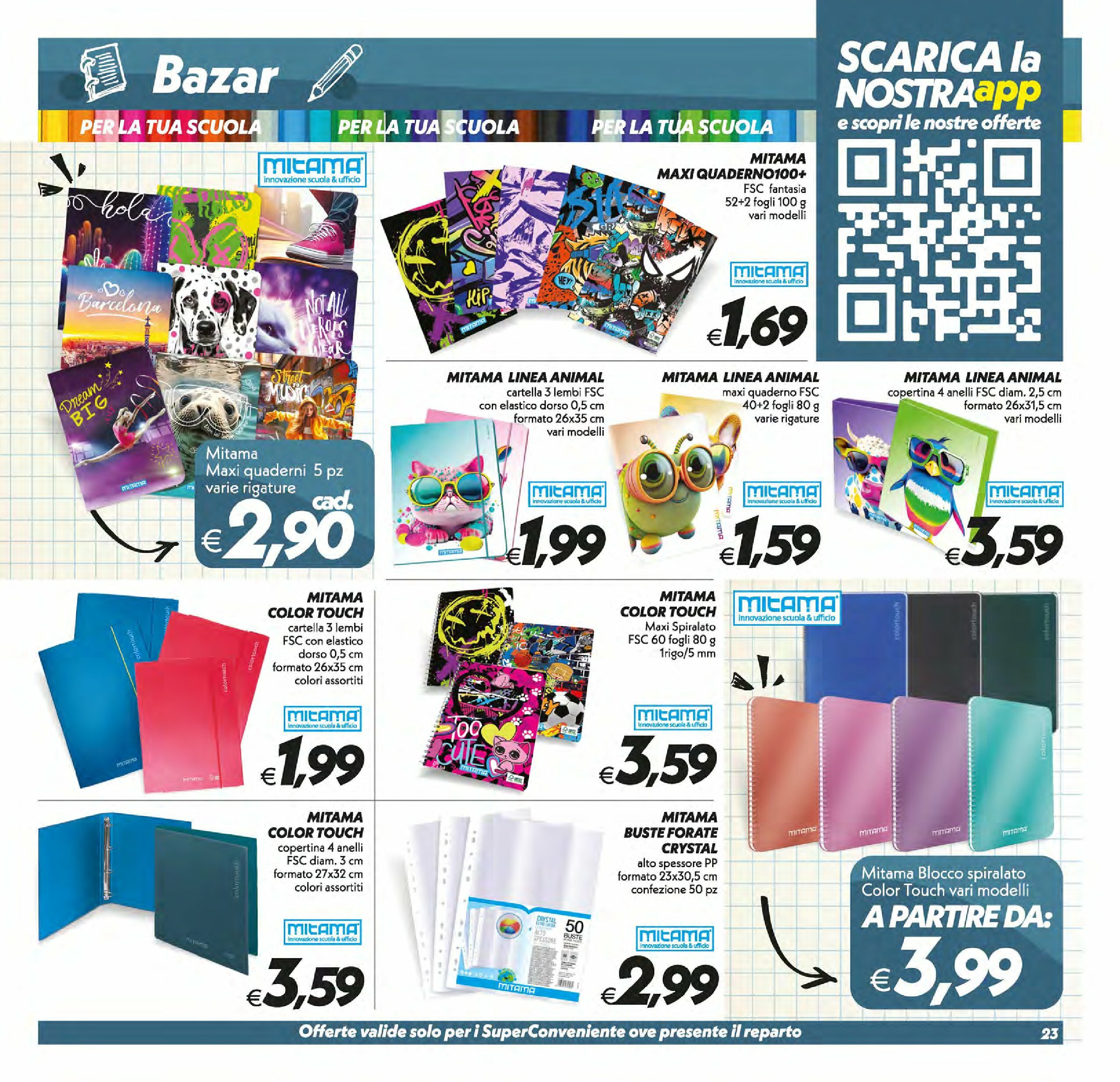 super-conveniente - Volantino Super Conveniente - Caltanissetta, San Cataldo valido dal 02/09 al 11/09 - page: 23