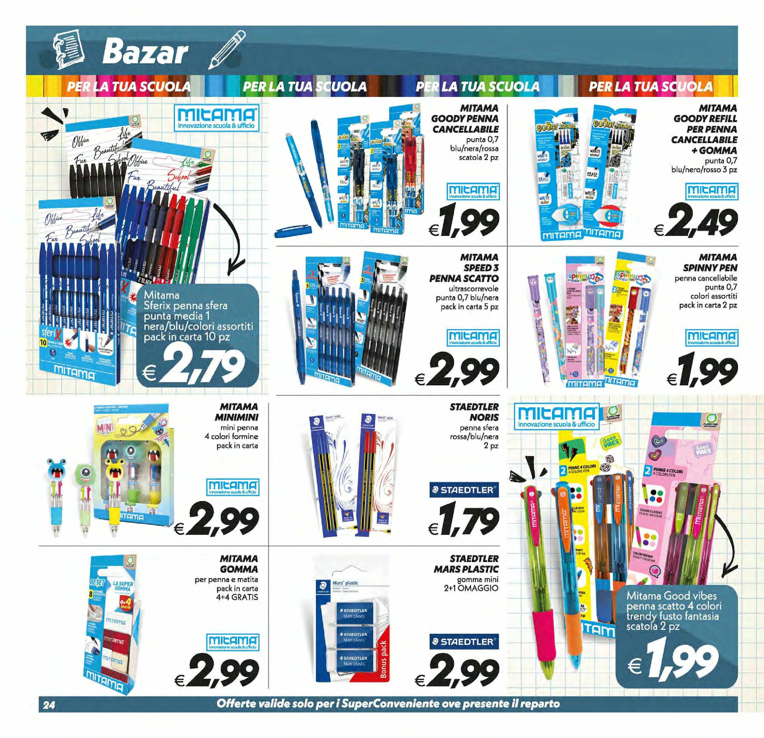 super-conveniente - Volantino Super Conveniente - Caltanissetta, San Cataldo valido dal 02/09 al 11/09 - page: 24