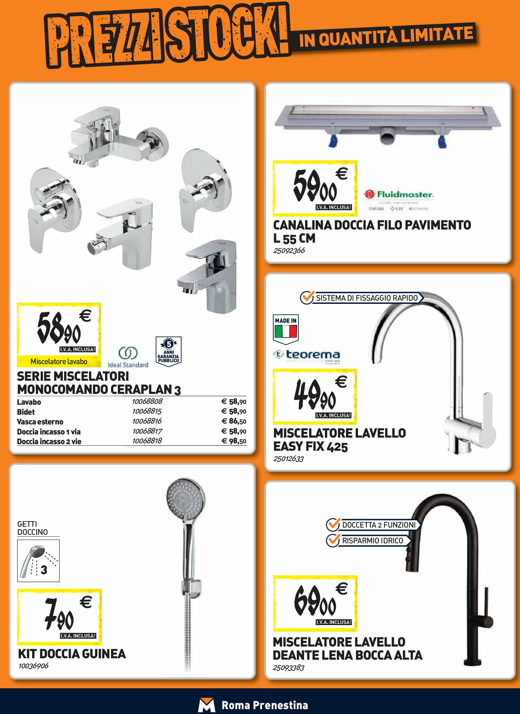tecnomat - Volantino Tecnomat - Straordinari prezzi stock valido dal 28/08 al 24/09 - page: 4