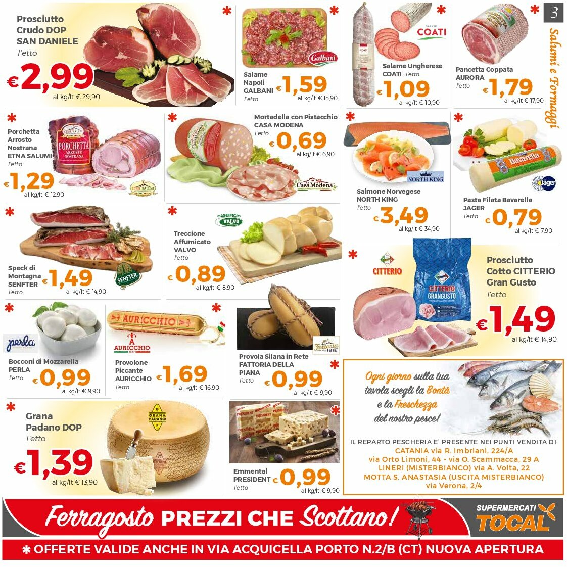 tocal - Volantino Tocal valido dal 12/08 al 21/08 - page: 3