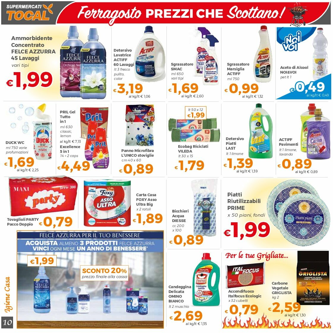 tocal - Volantino Tocal valido dal 12/08 al 21/08 - page: 10