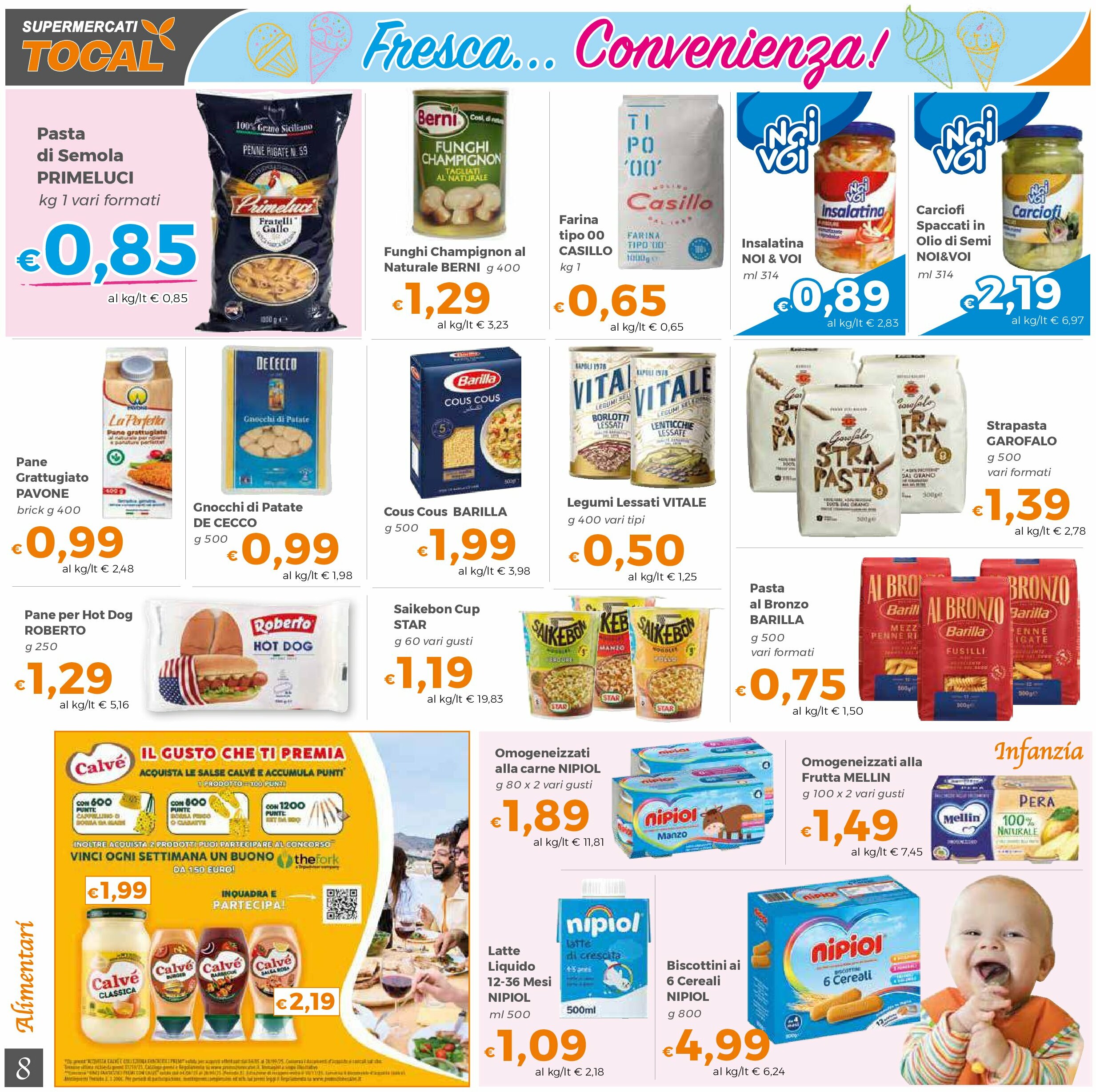 tocal - Volantino Tocal valido dal 22/08 al 01/09 - page: 8