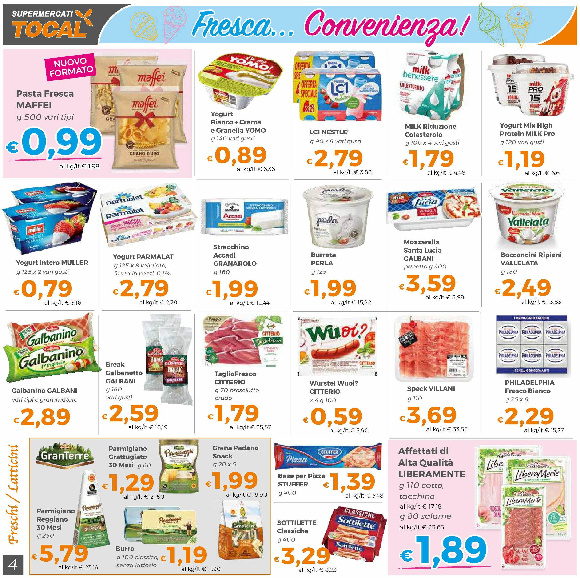tocal - Volantino Tocal valido dal 22/08 al 01/09 - page: 4