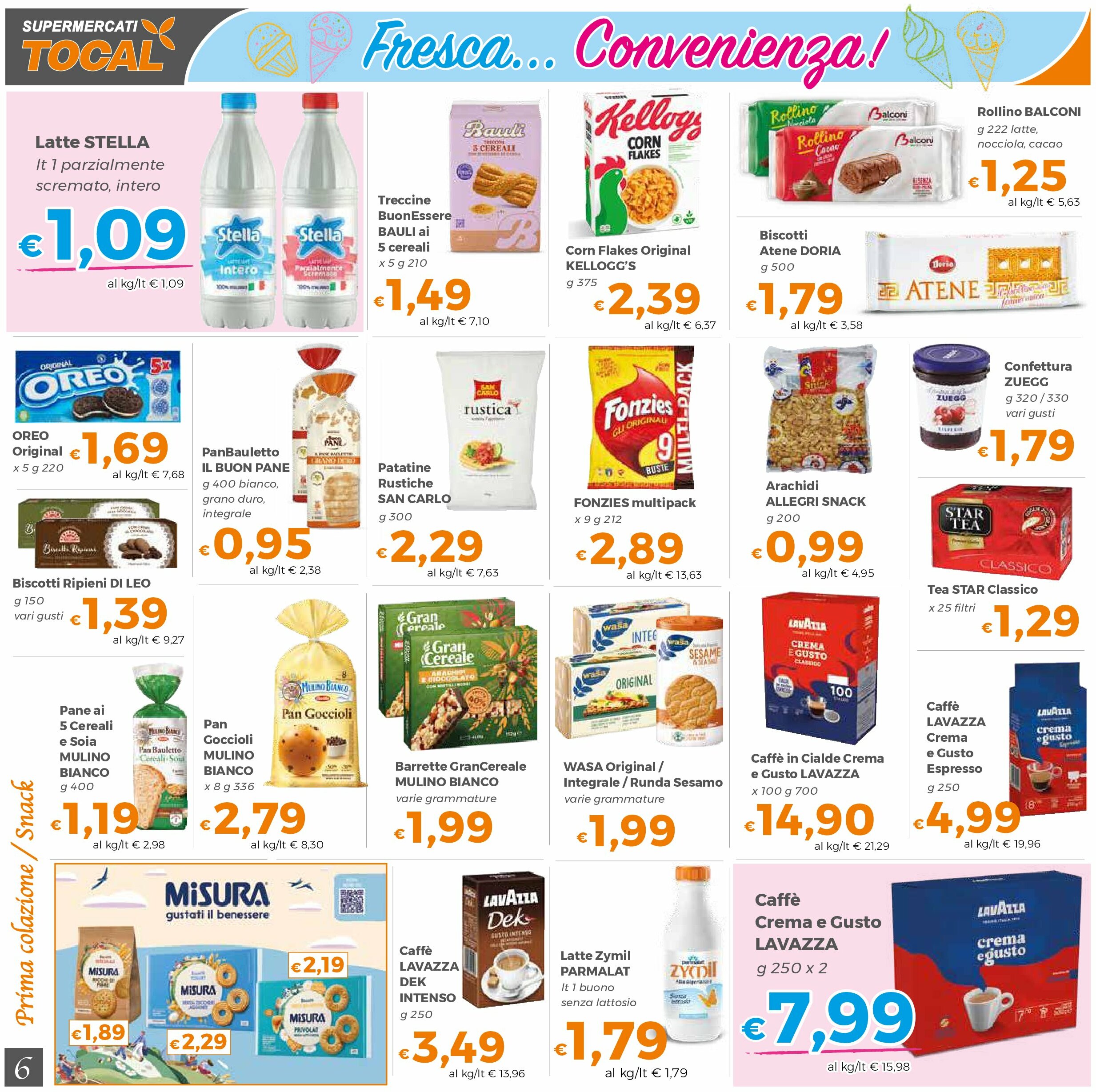 tocal - Volantino Tocal valido dal 22/08 al 01/09 - page: 6