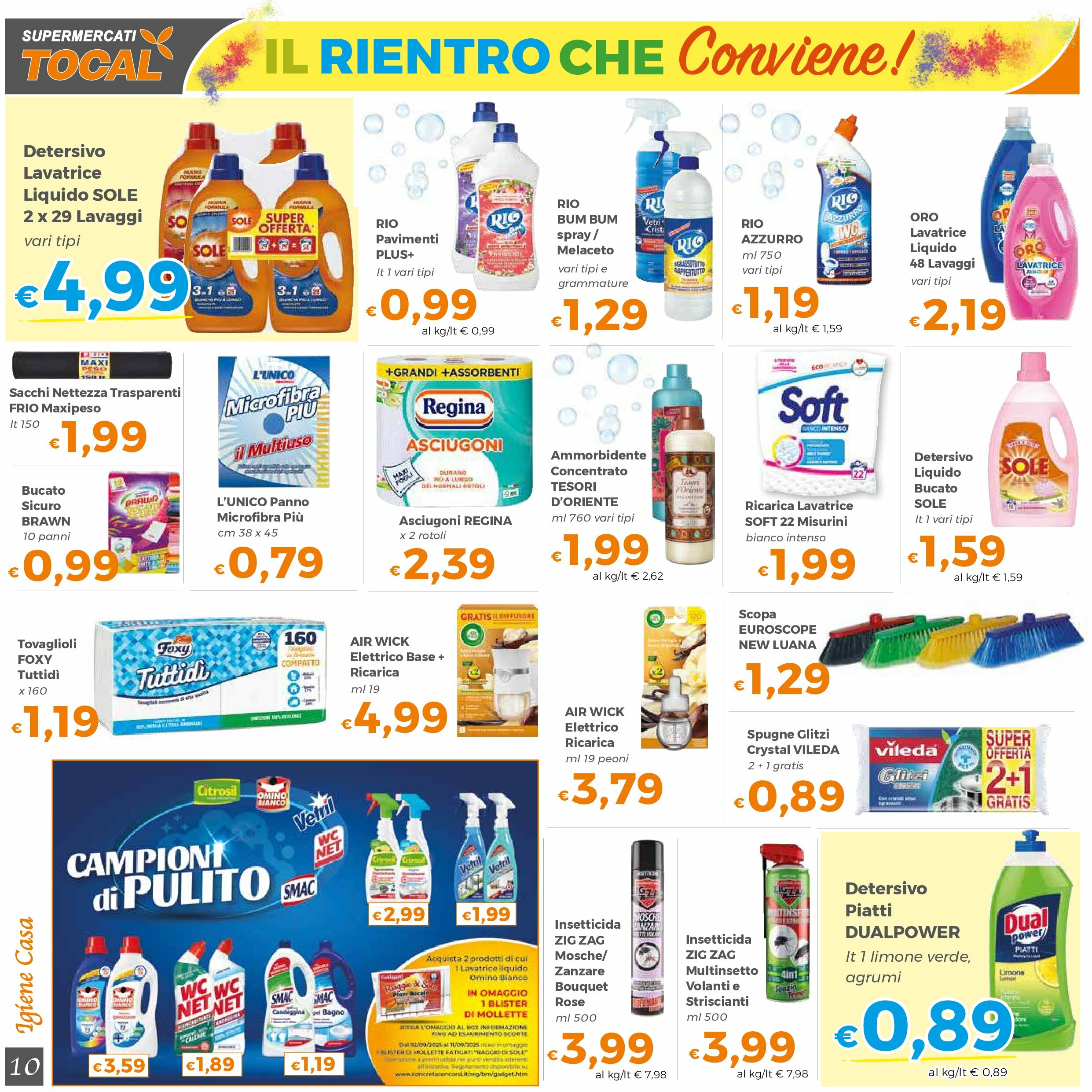 tocal - Volantino Tocal valido dal 02/09 al 11/09 - page: 10