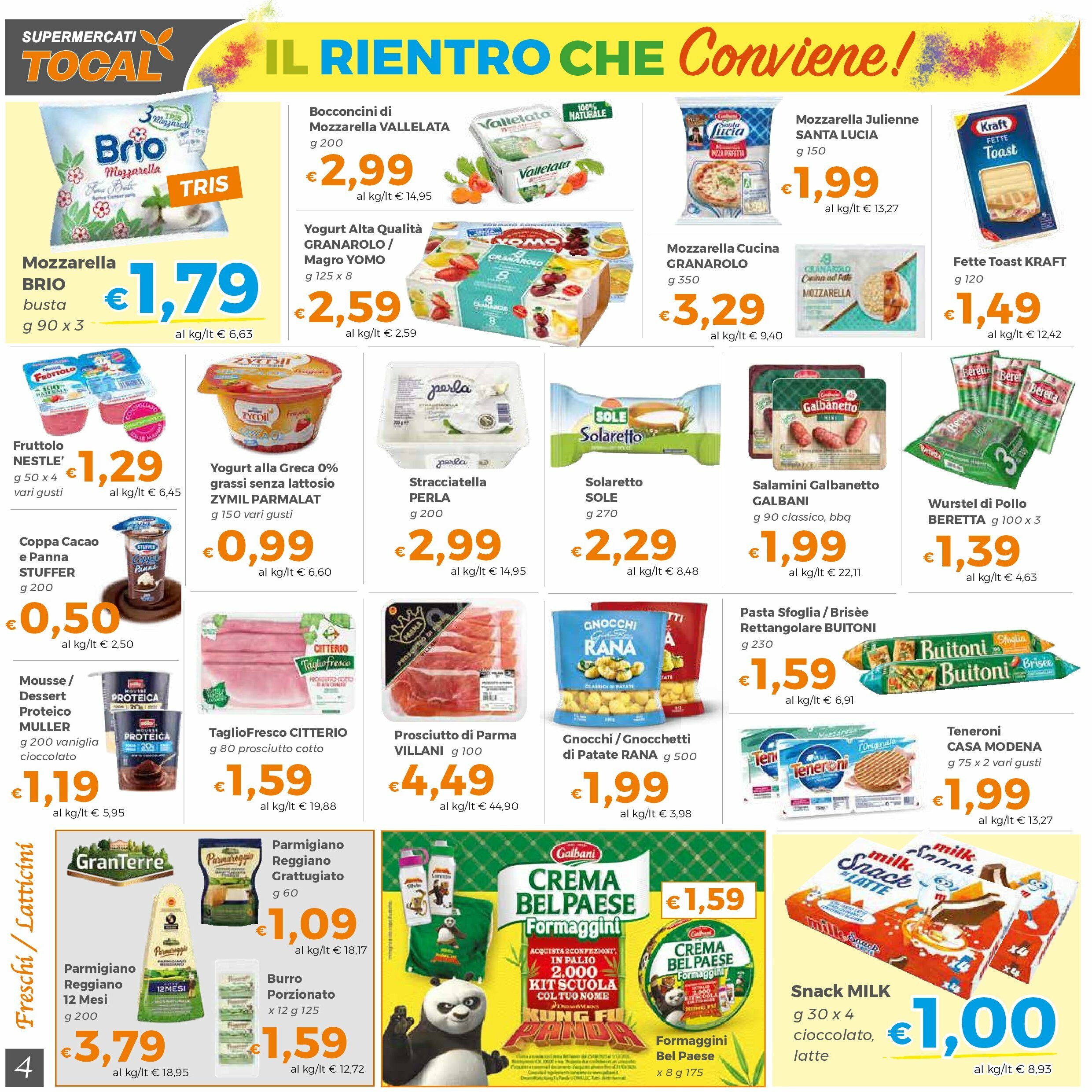 tocal - Volantino Tocal valido dal 02/09 al 11/09 - page: 4