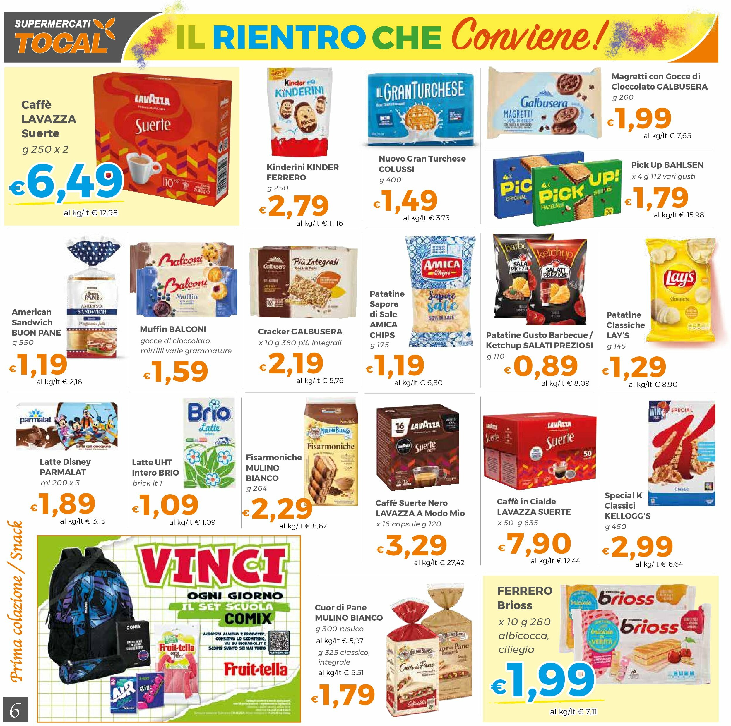 tocal - Volantino Tocal valido dal 02/09 al 11/09 - page: 6