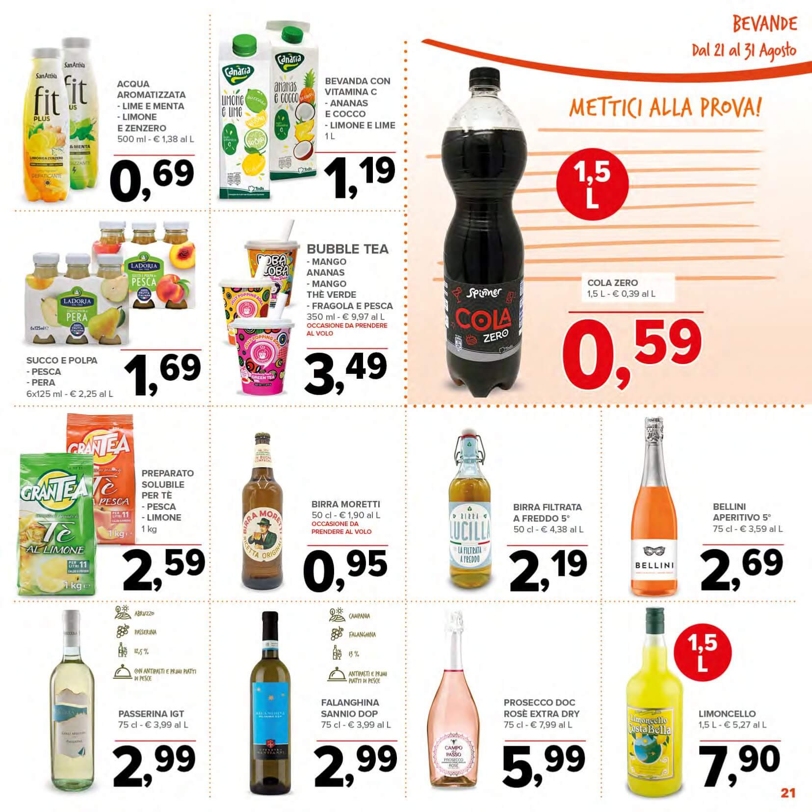 todis - Volantino Todis valido dal 21/08 al 31/08 - page: 21