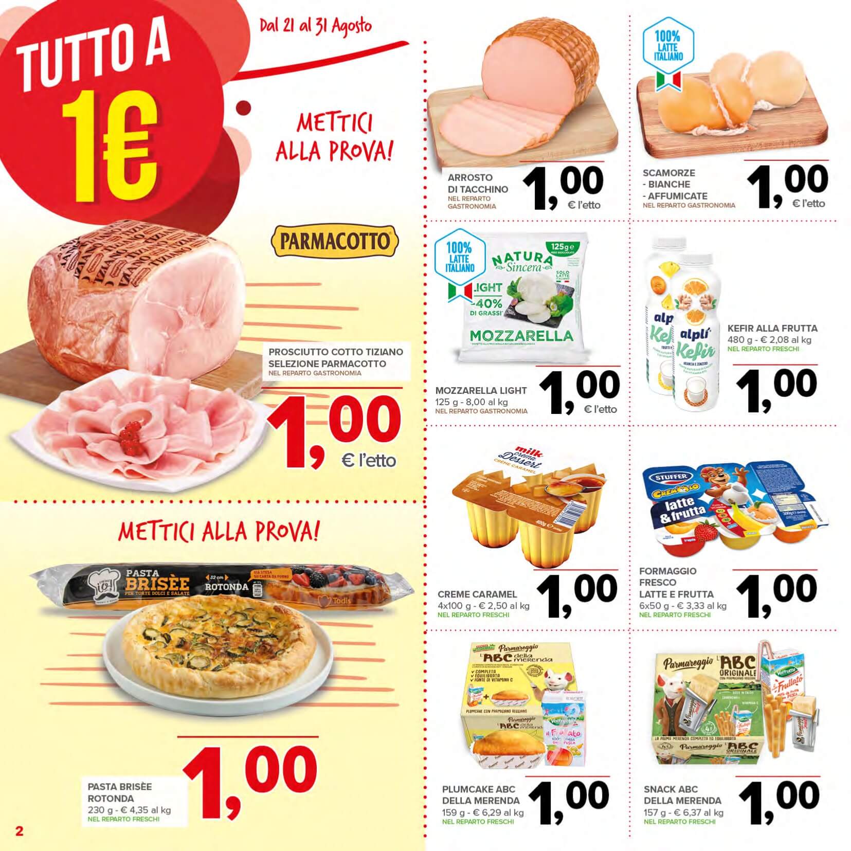 todis - Volantino Todis valido dal 21/08 al 31/08 - page: 2