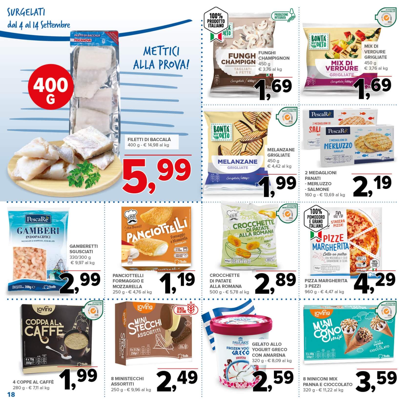 todis - Volantino Todis valido dal 04/09 al 14/09 - page: 18