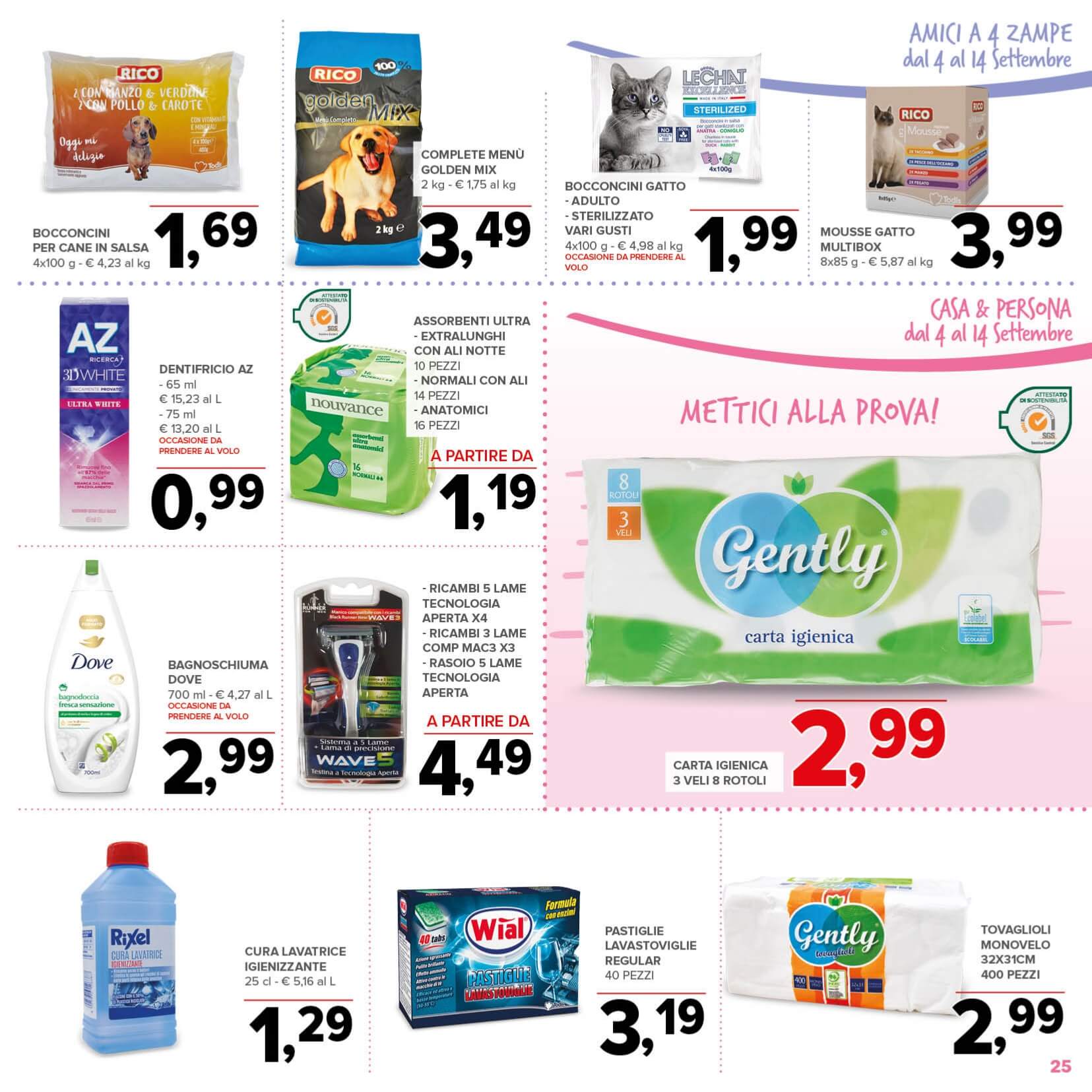 todis - Volantino Todis valido dal 04/09 al 14/09 - page: 25