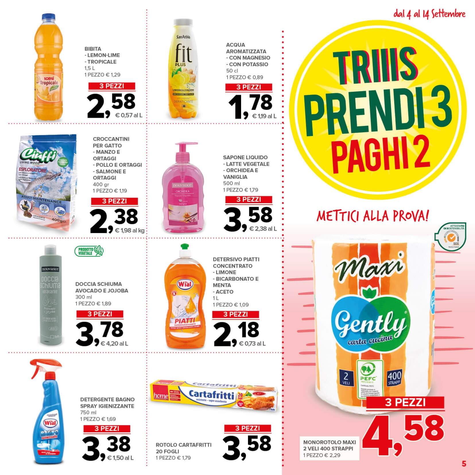 todis - Volantino Todis valido dal 04/09 al 14/09 - page: 5