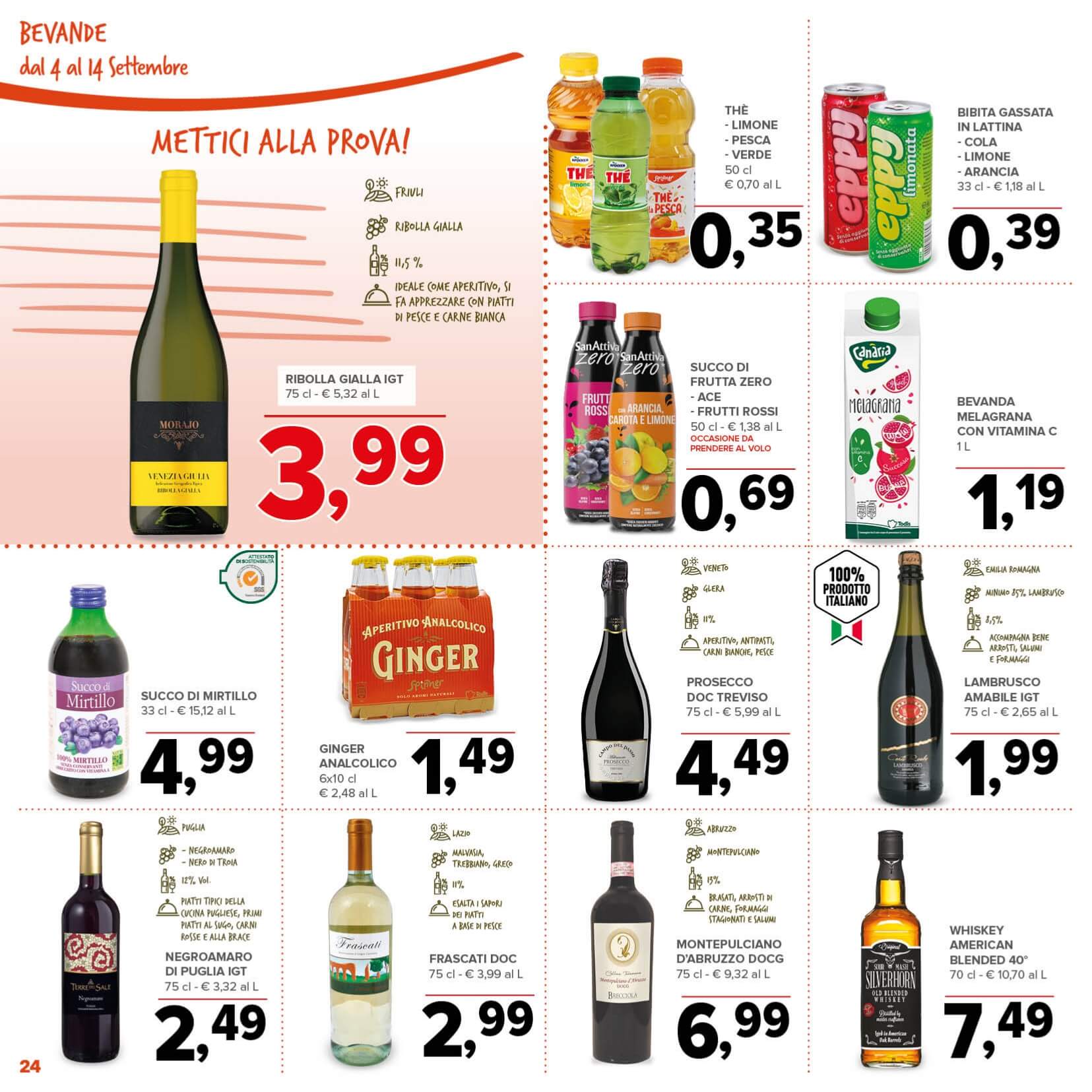 todis - Volantino Todis valido dal 04/09 al 14/09 - page: 24