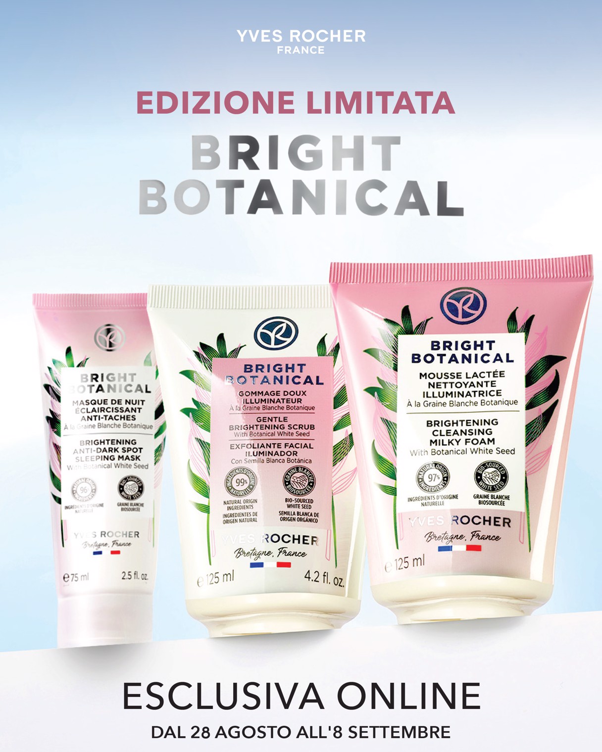 yves-rocher - Volantino Yves Rocher - Limitata valido dal 28/08 al 08/09