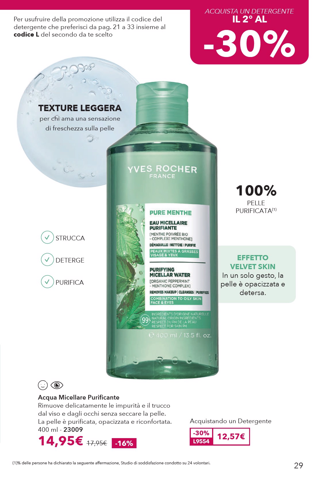 yves-rocher - Volantino Yves Rocher valido dal 29/08 al 22/09 - page: 29