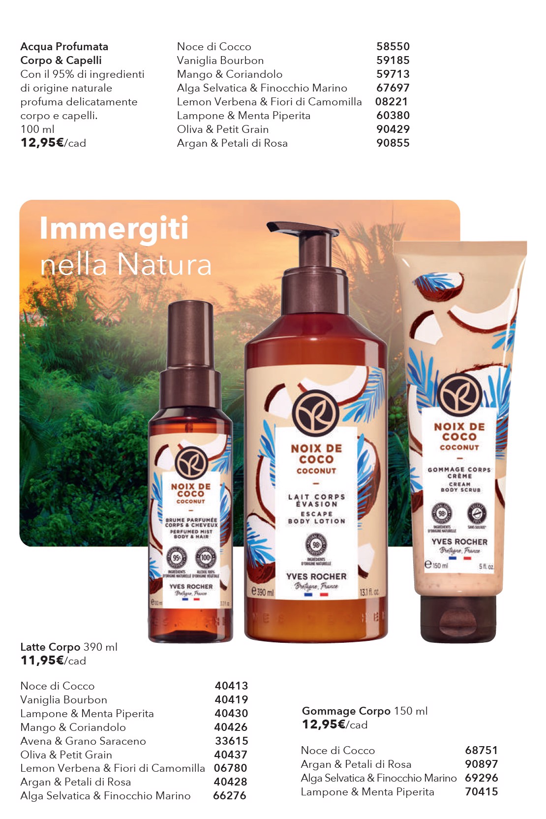 yves-rocher - Volantino Yves Rocher valido dal 29/08 al 22/09 - page: 74