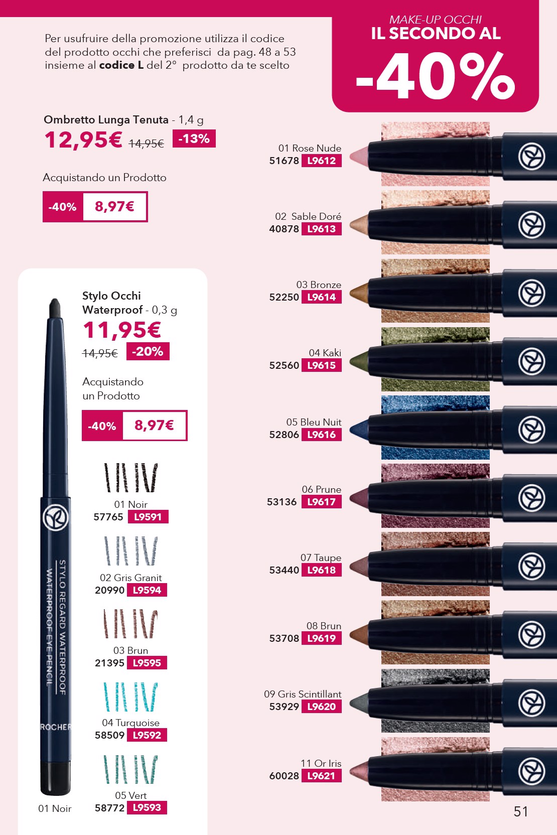 yves-rocher - Volantino Yves Rocher valido dal 29/08 al 22/09 - page: 51
