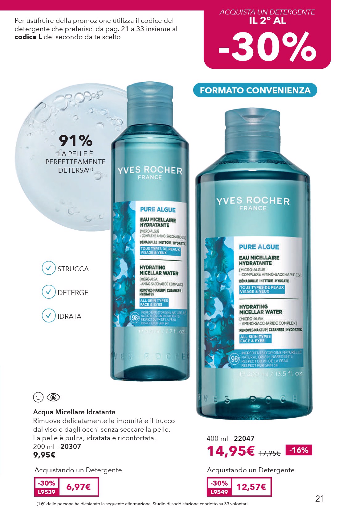 yves-rocher - Volantino Yves Rocher valido dal 29/08 al 22/09 - page: 21