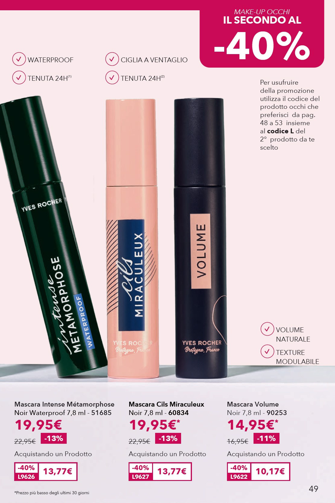 yves-rocher - Volantino Yves Rocher valido dal 29/08 al 22/09 - page: 49