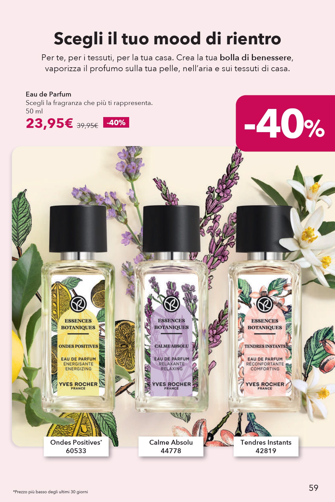 yves-rocher - Volantino Yves Rocher valido dal 29/08 al 22/09 - page: 59