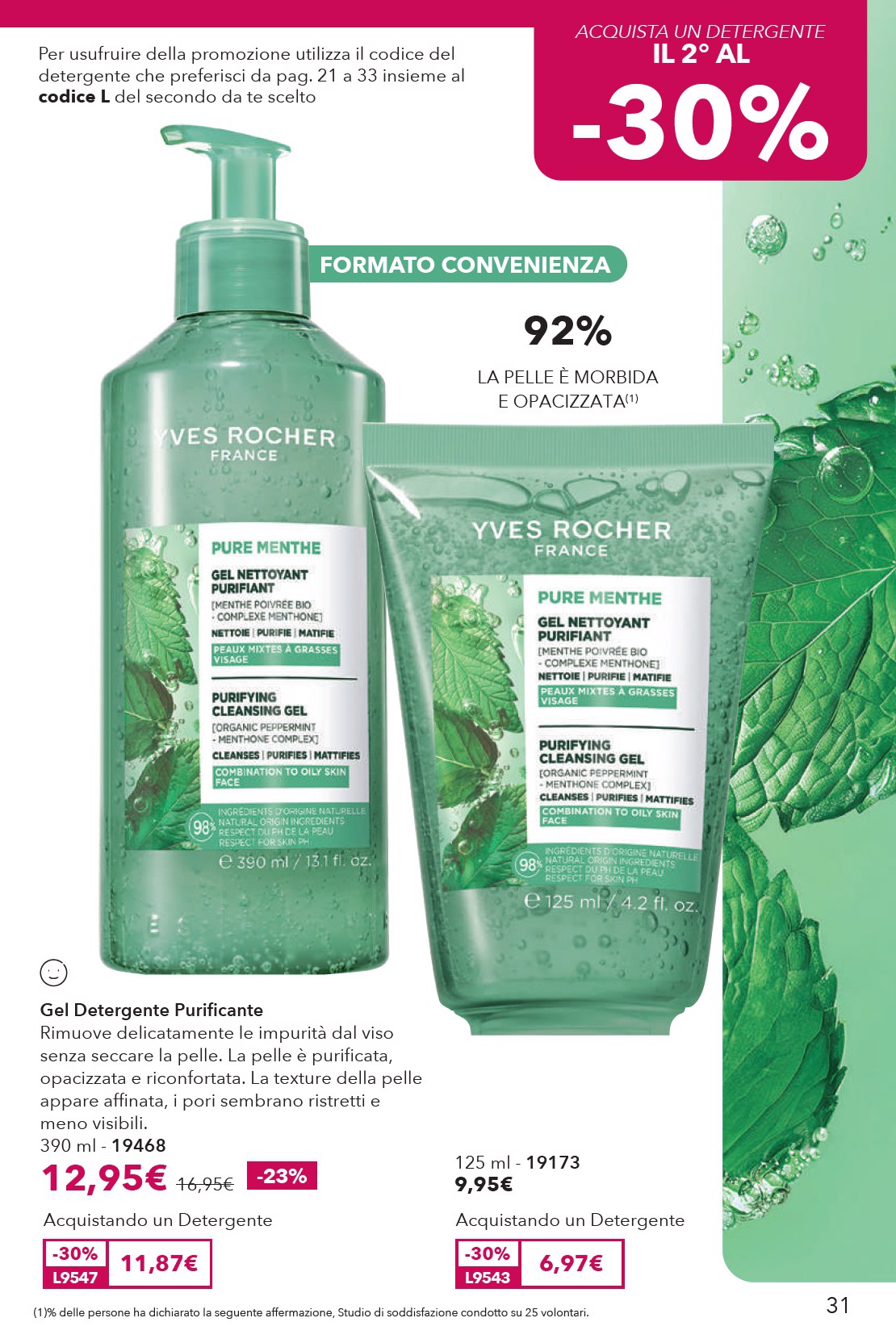 yves-rocher - Volantino Yves Rocher valido dal 29/08 al 22/09 - page: 31
