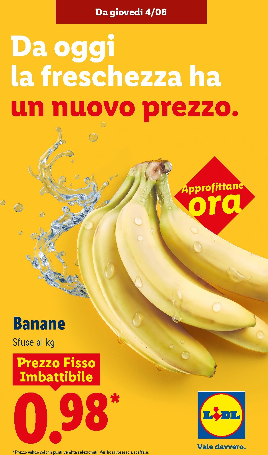 lidl - Volantino Lidl - Freschezza imbattibile per la prossima settimana dal giovedì 04/06/2026 al mercoledì 10/06/2026