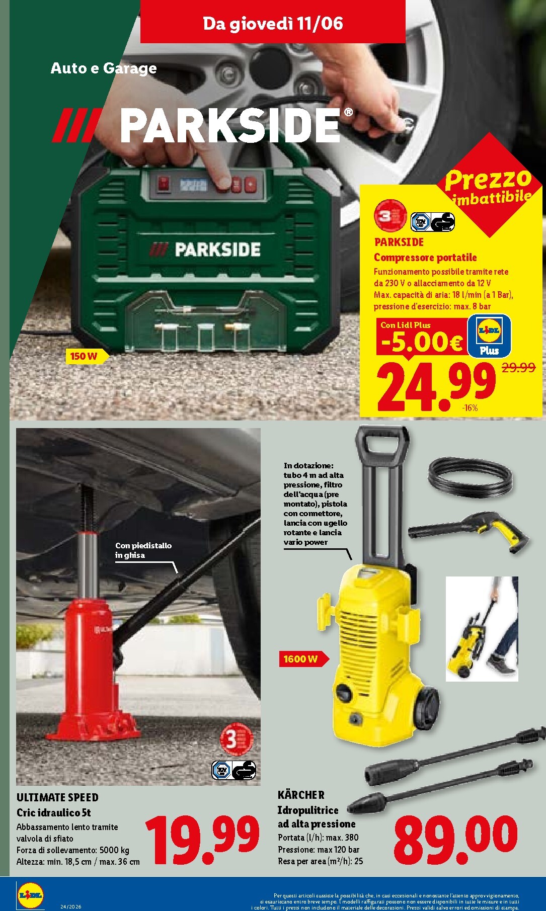 lidl - Volantino Lidl per la prossima settimana dal giovedì 11/06/2026 al mercoledì 17/06/2026 - page: 24