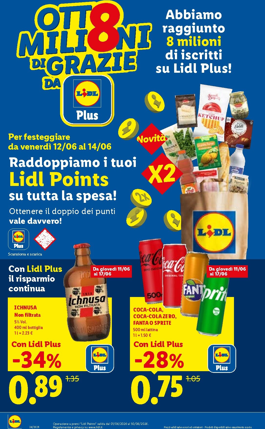lidl - Volantino Lidl - Volantino settimanale per la prossima settimana dal giovedì 11/06/2026 al mercoledì 17/06/2026 - page: 12