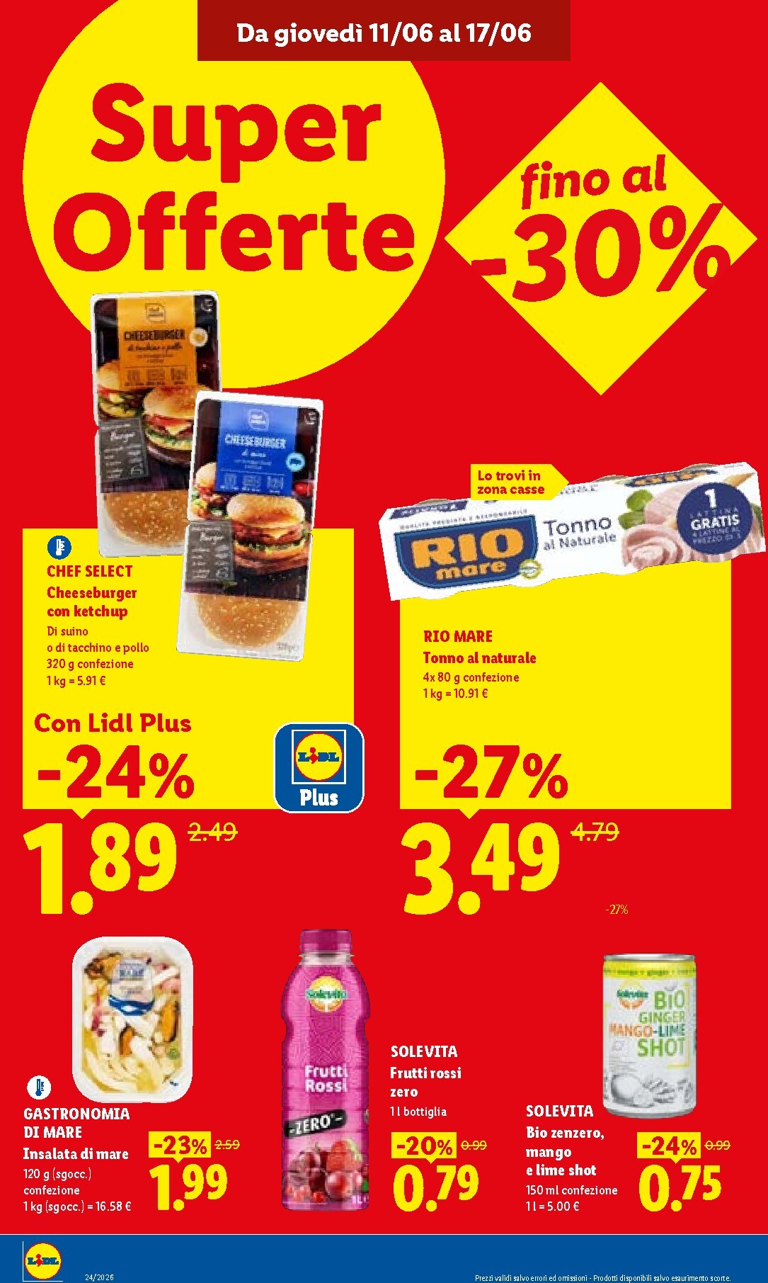 lidl - Volantino Lidl - Volantino settimanale per la prossima settimana dal giovedì 11/06/2026 al mercoledì 17/06/2026 - page: 10
