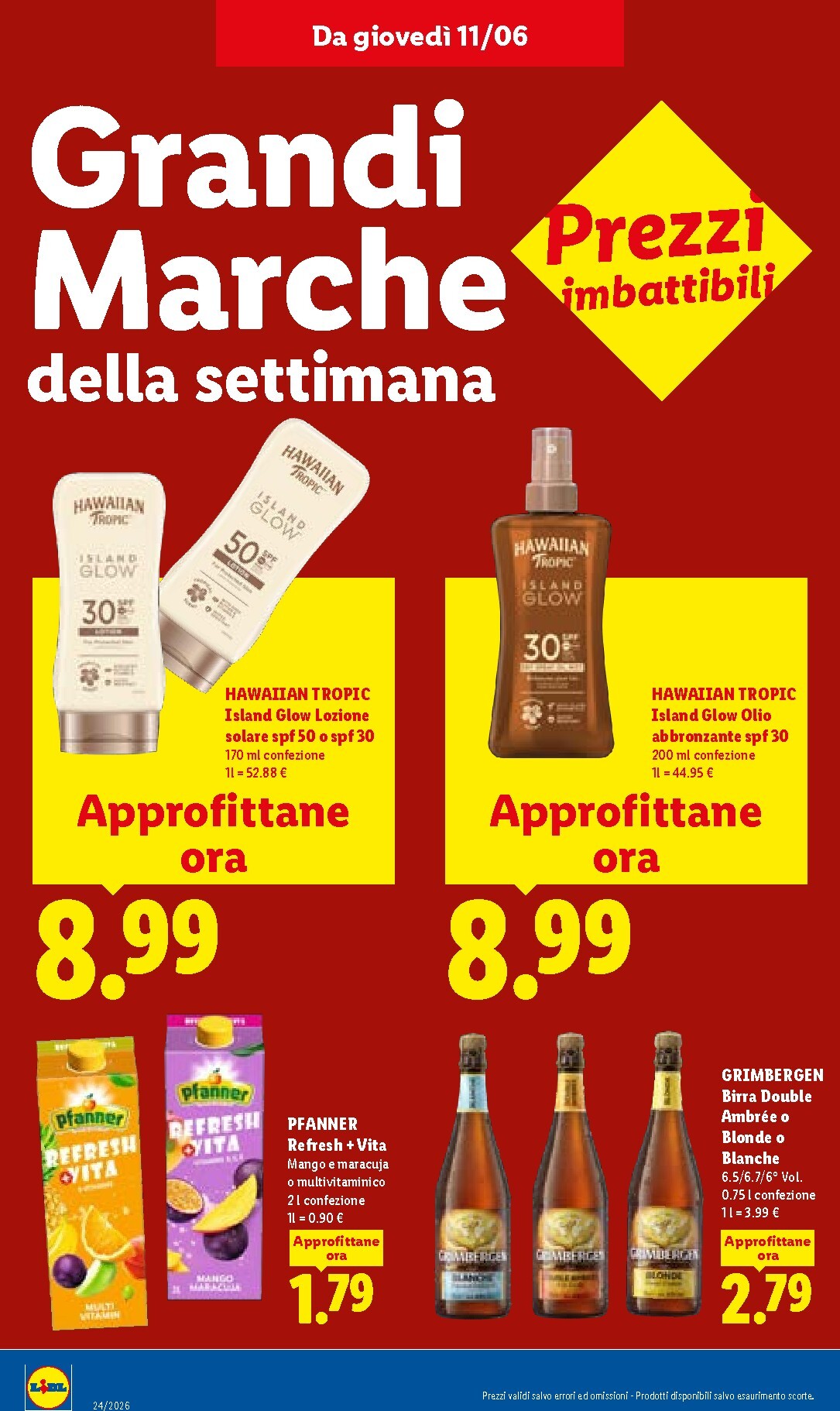 lidl - Volantino Lidl - Volantino settimanale per la prossima settimana dal giovedì 11/06/2026 al mercoledì 17/06/2026 - page: 20