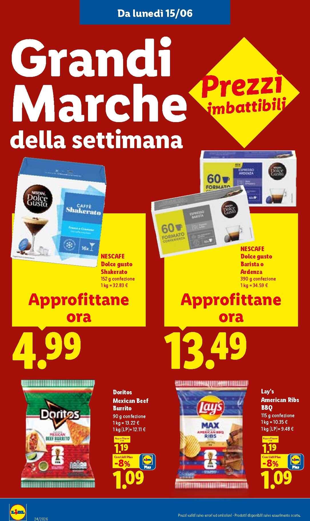 lidl - Volantino Lidl - Volantino settimanale per la prossima settimana dal giovedì 11/06/2026 al mercoledì 17/06/2026 - page: 44