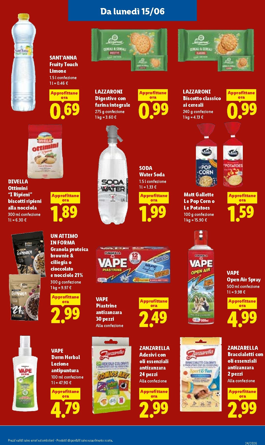 lidl - Volantino Lidl - Volantino settimanale per la prossima settimana dal giovedì 11/06/2026 al mercoledì 17/06/2026 - page: 45