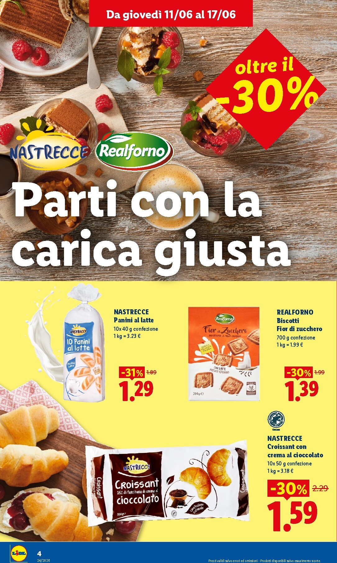 lidl - Volantino attuale di Lidl - Nuova apertura Augusta valido dal giovedì 11/06/2026 al mercoledì 17/06/2026 - page: 4